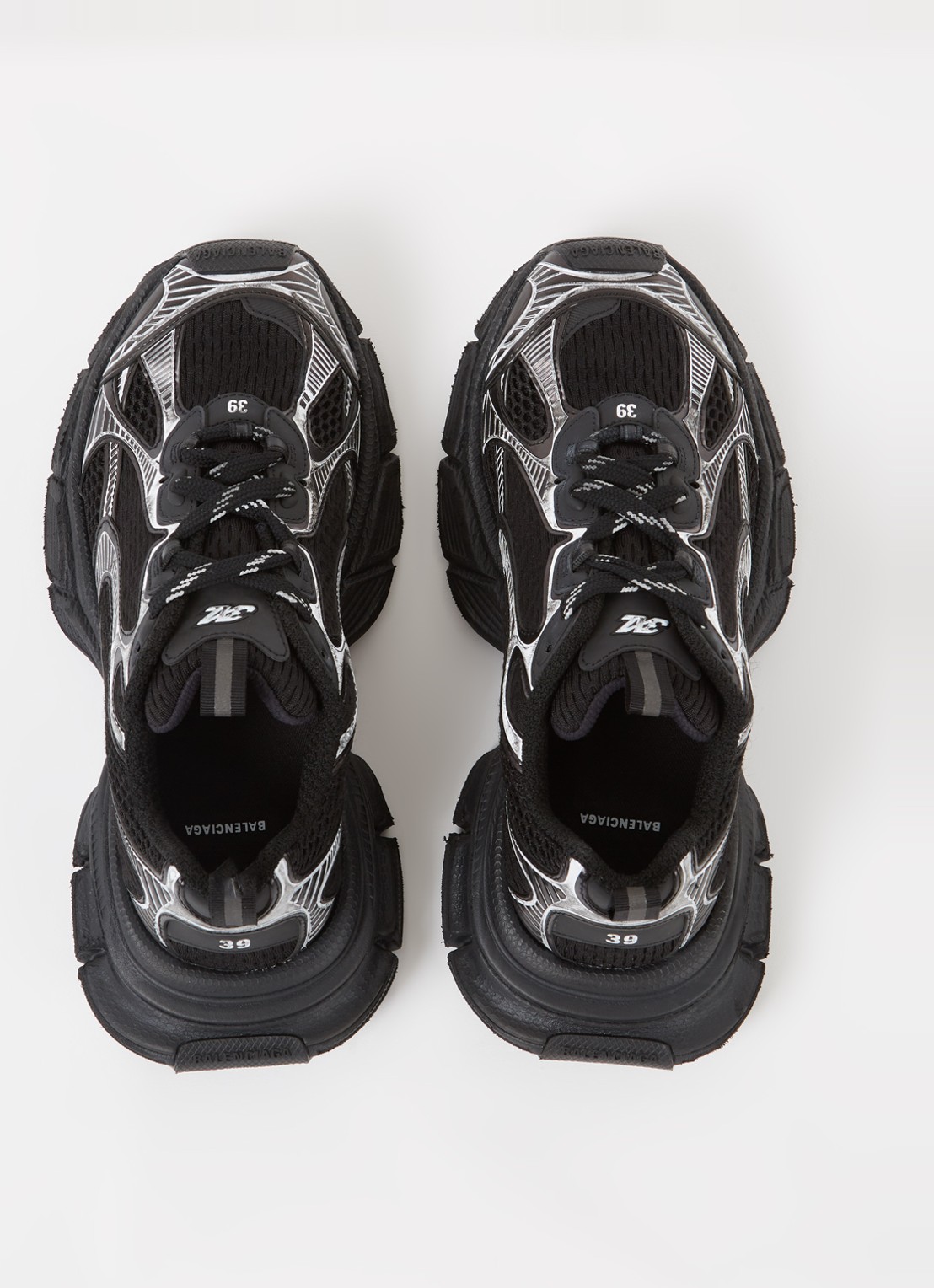 Balenciaga 3XL sneaker met mesh details  - detail 3 zwart