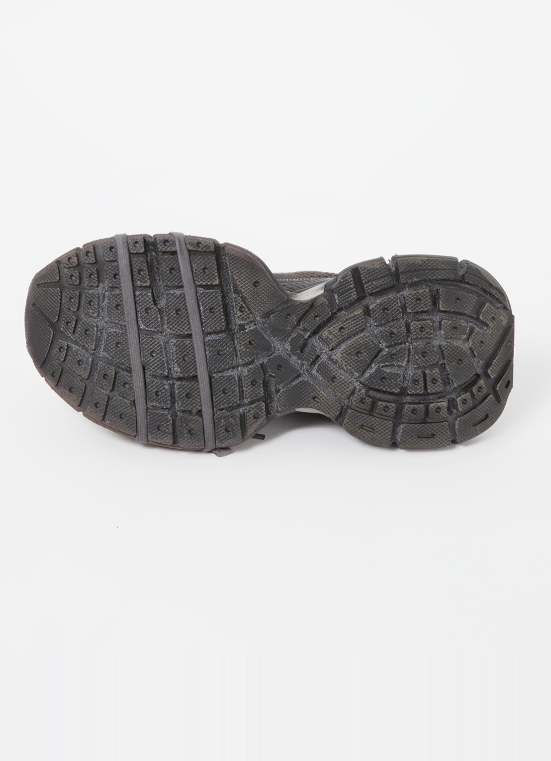 Balenciaga 3XL sneaker met mesh details - detail 4 donkergrijs