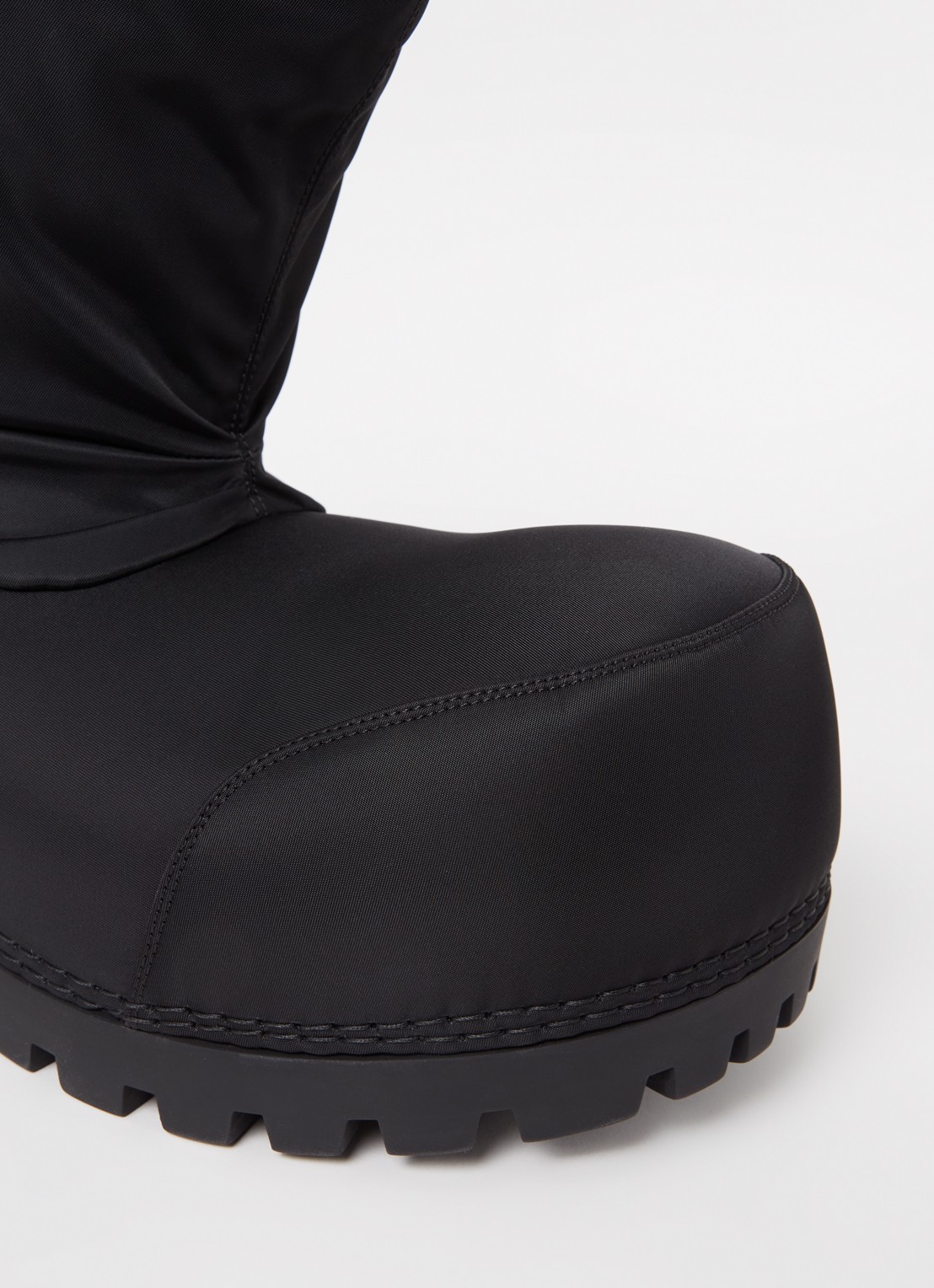 Balenciaga Alaska snowboot met logo - detail 5 zwart