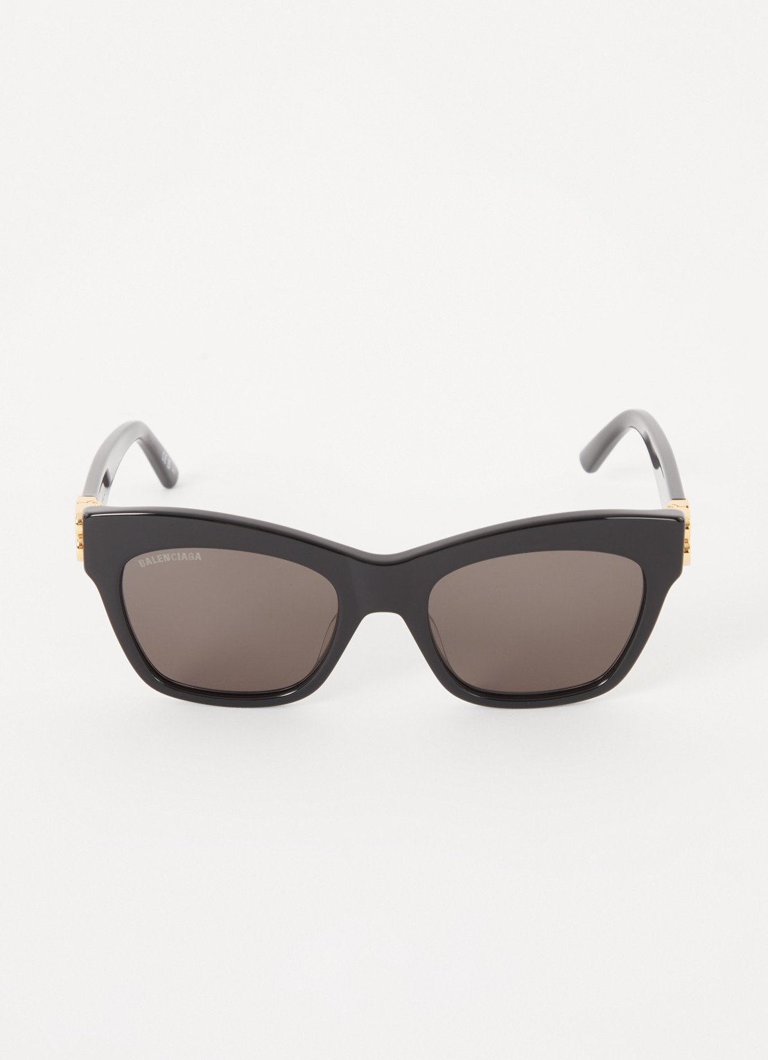 Balenciaga Butterfly zonnebril BB0132S  - voorkant 4 zwart