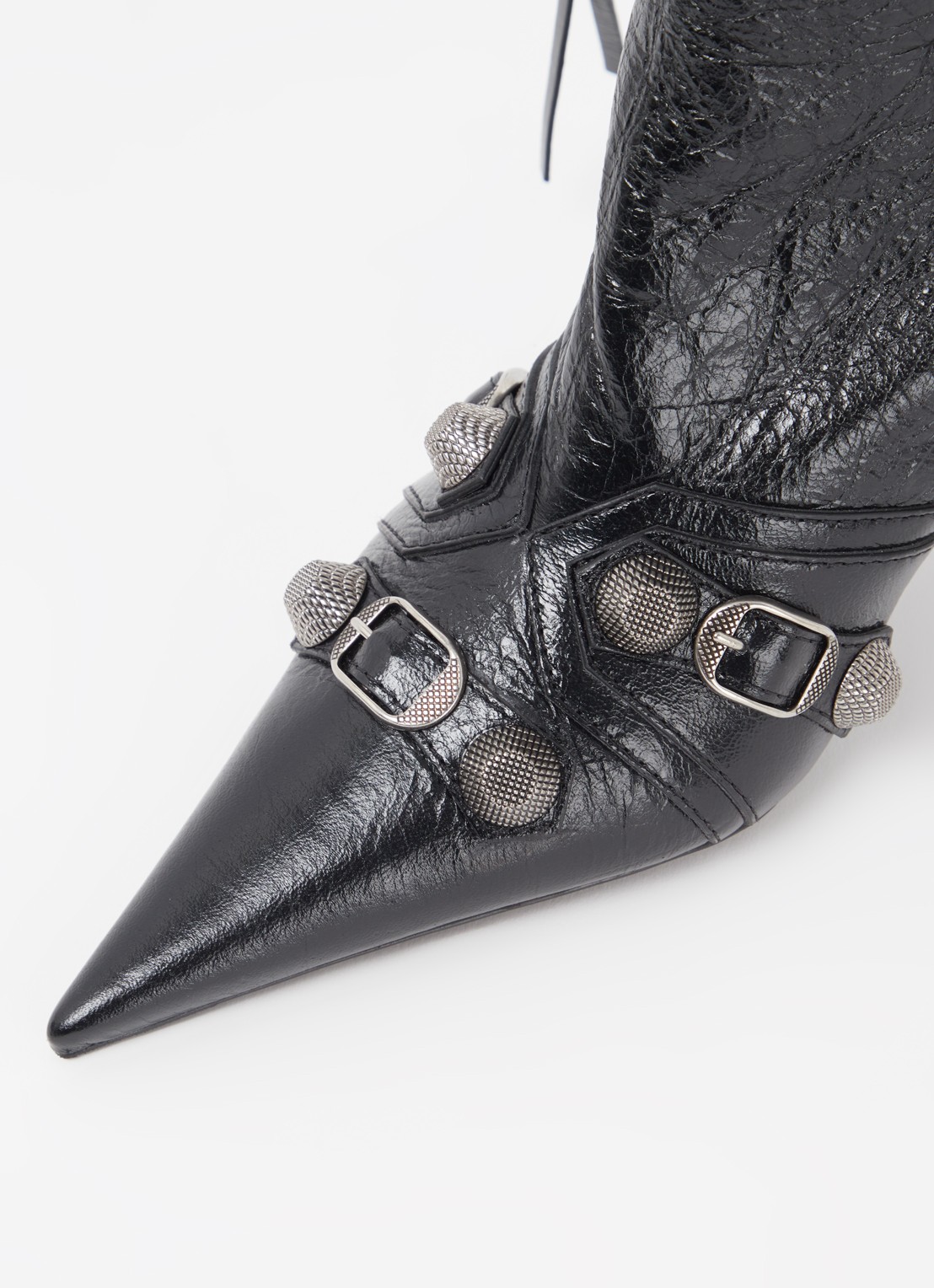 Balenciaga Cagole laars van kalfsleer  - detail 3 zwart