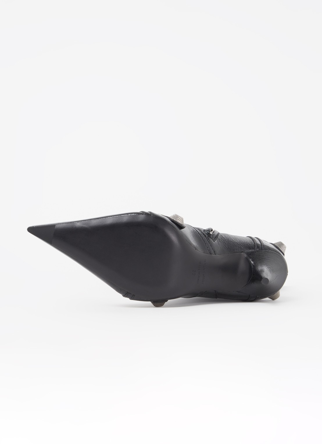 Balenciaga Cagole laars van kalfsleer  - detail 4 zwart