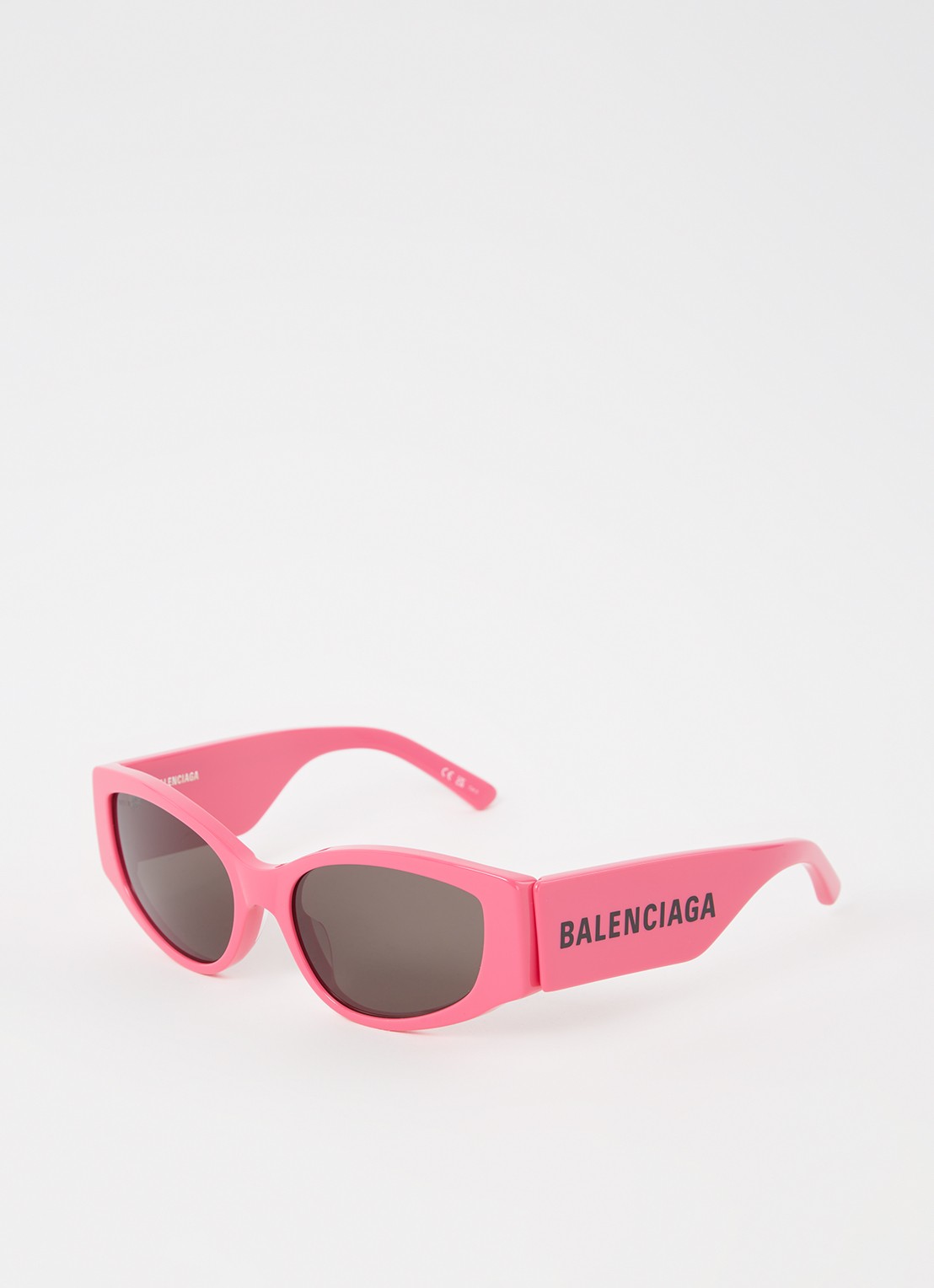 Balenciaga Cat Eye zonnebril BB0258S - voorkant donkerroze