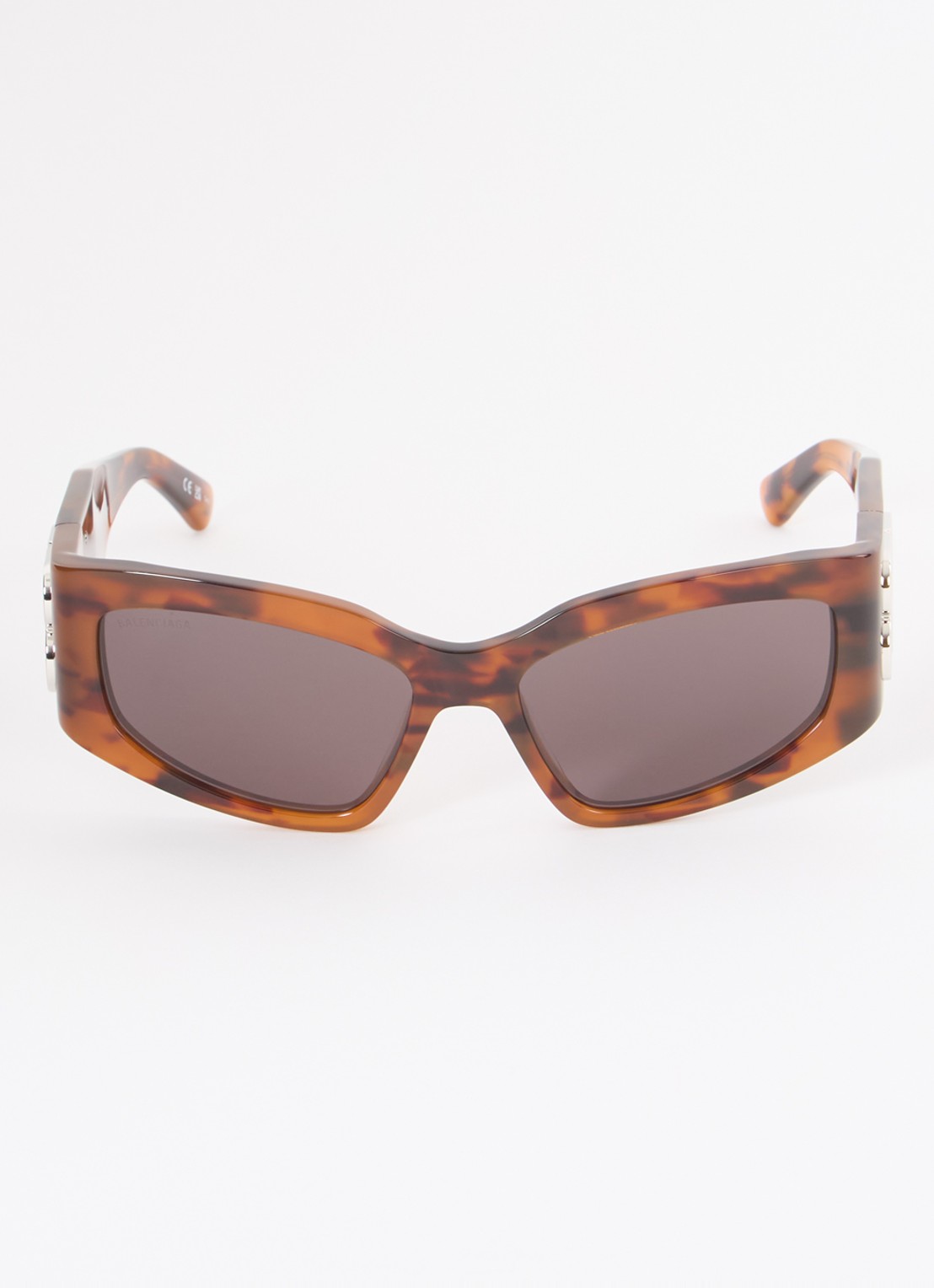 Balenciaga Cat Eye zonnebril BB0321S - detail 3 roodbruin