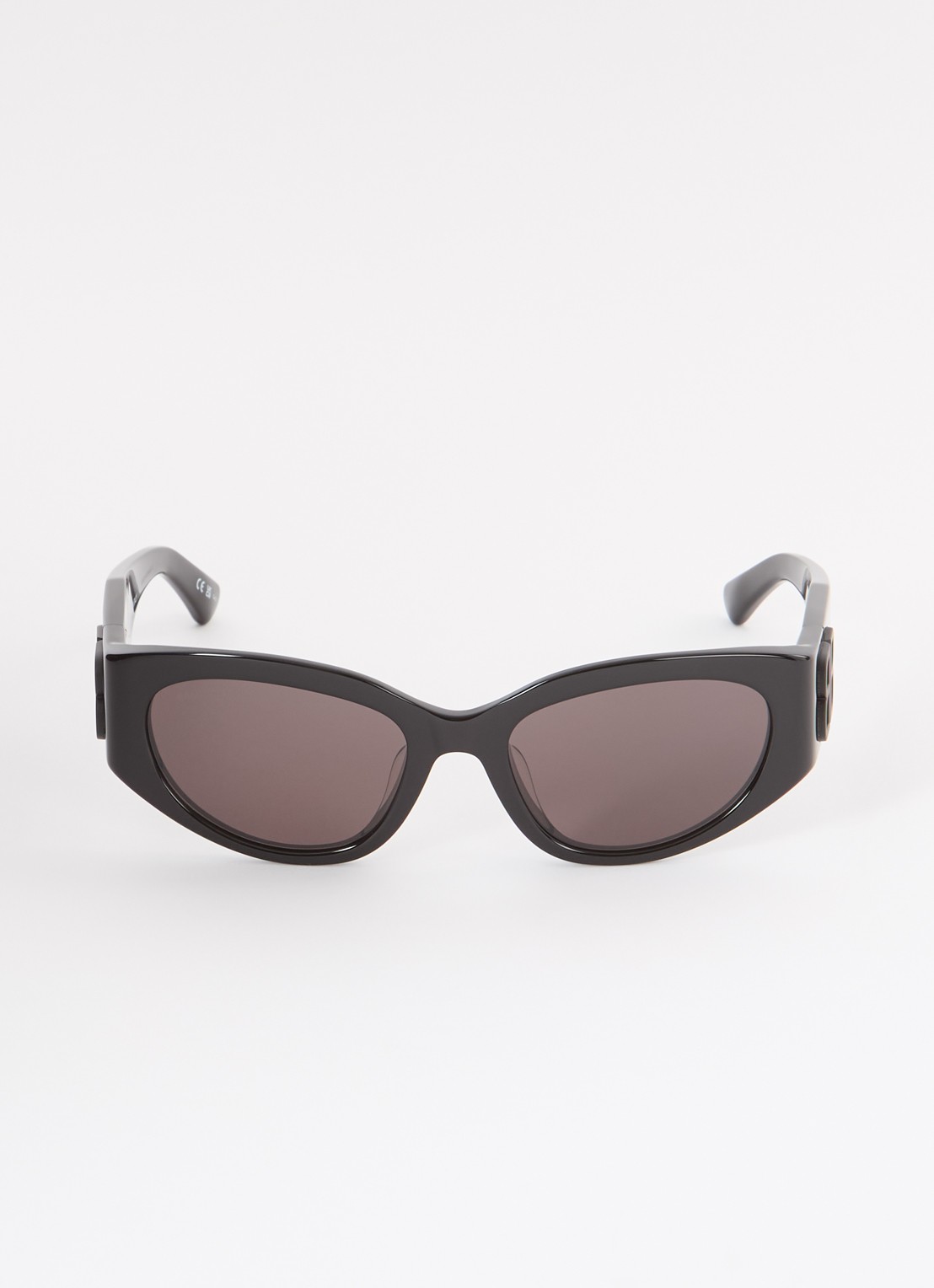 Balenciaga Cat Eye zonnebril BB0324SK - detail zwart