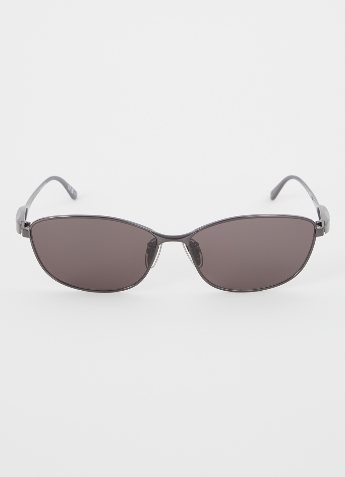 Balenciaga Cat Eye zonnebril BB0357SA - detail 2 antraciet