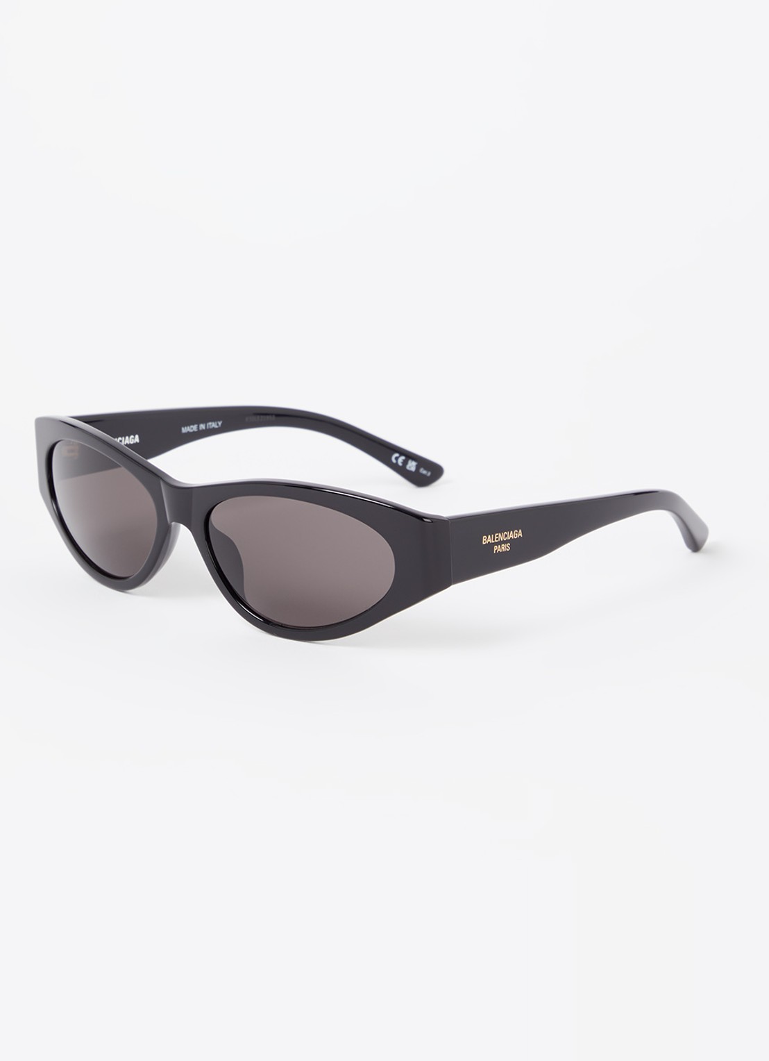Balenciaga Cat Eye zonnebril BB0367S - voorkant 4 zwart