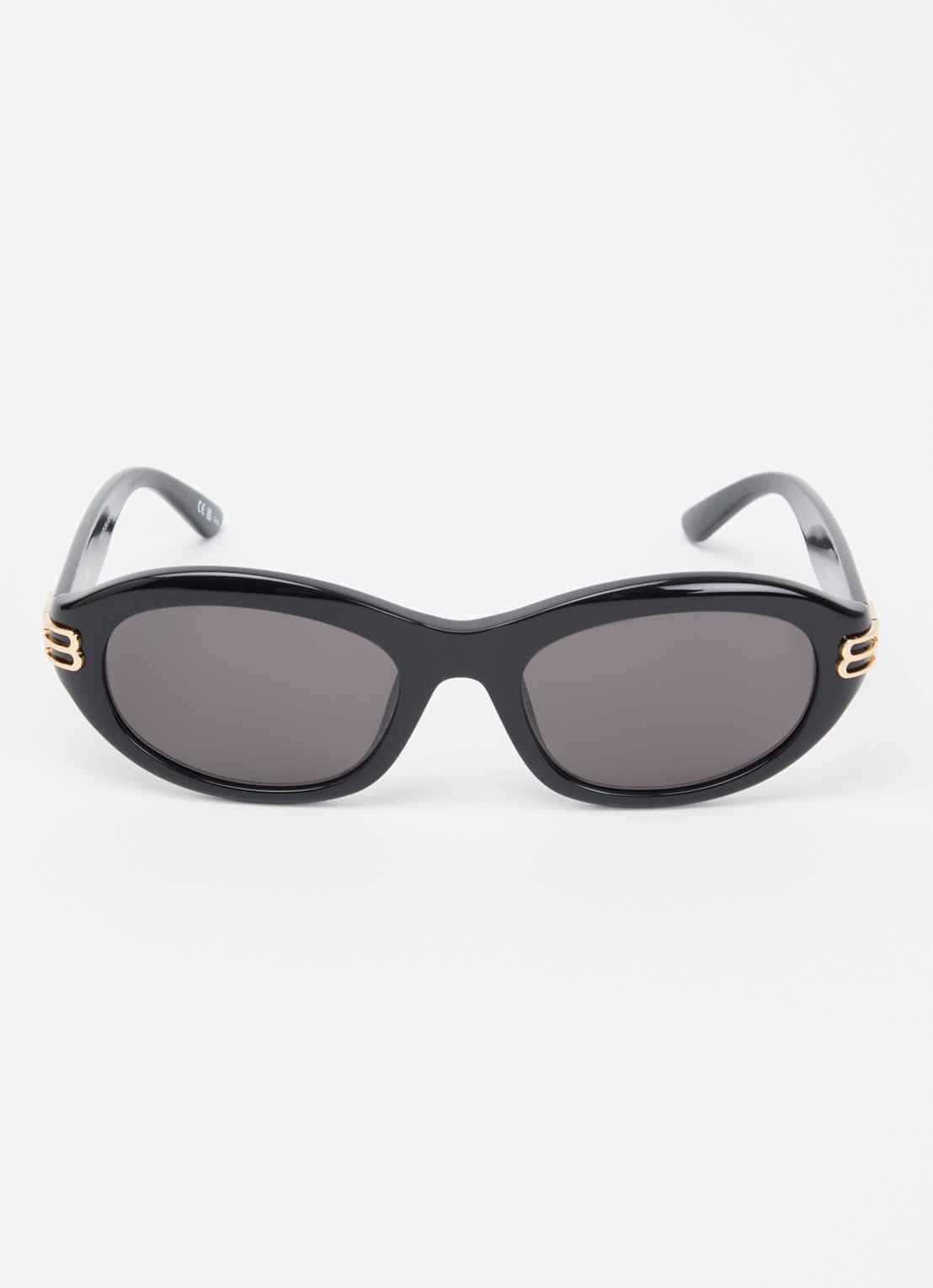 Balenciaga Cat Eye zonnebril BB0434SK - detail zwart