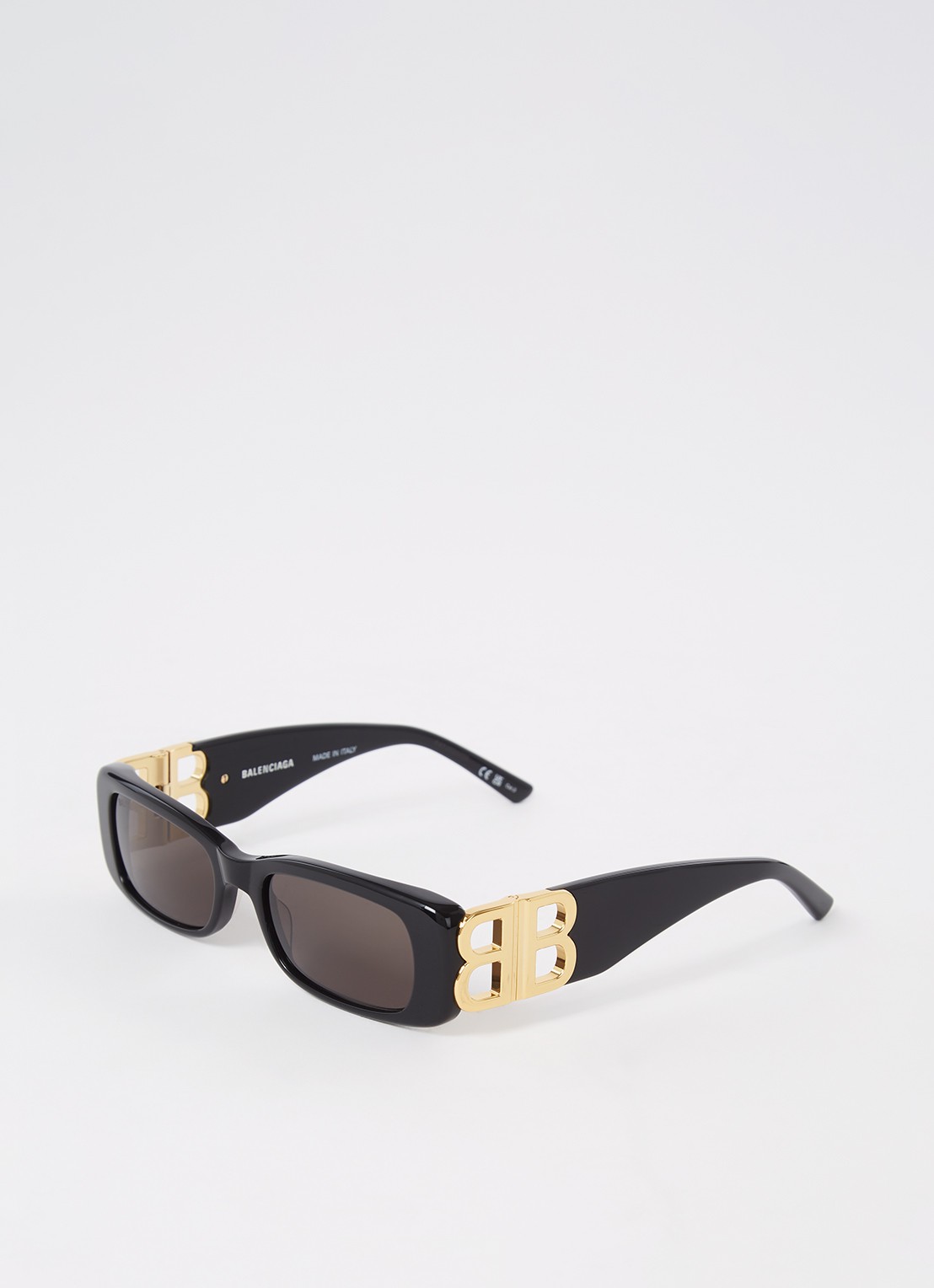 Balenciaga Dynasty zonnebril BB0096S  - voorkant 4 zwart