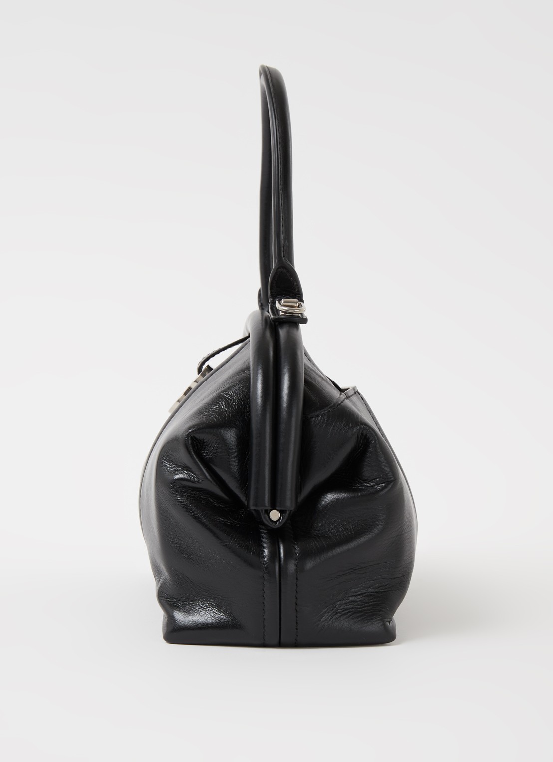 Balenciaga Frame S handtas van kalfsleer - detail 6 zwart