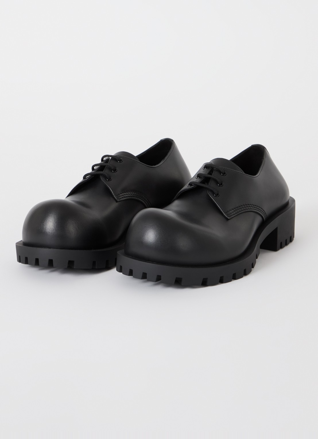 Balenciaga Hummer Derbie van kalfsleer - detail 4 zwart