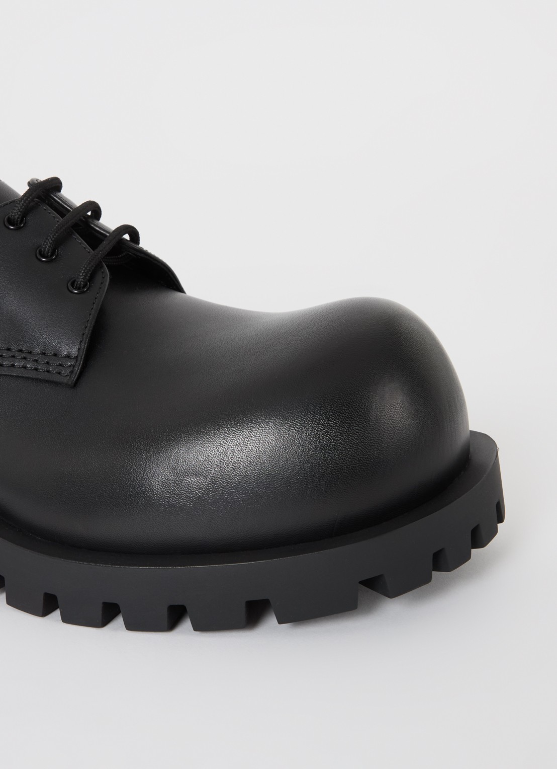 Balenciaga Hummer Derbie van kalfsleer - detail 7 zwart
