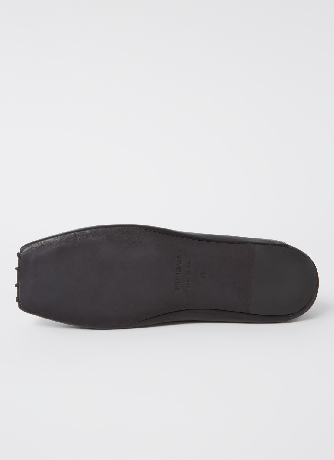 Balenciaga Kensington instapper van kalfsleer met destroyed afwerking - detail 7 zwart