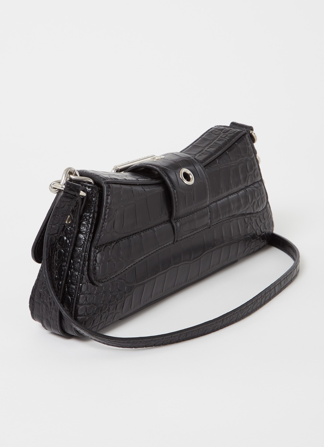 Balenciaga Lindsay schoudertas van kalfsleer - achterkant 4 zwart