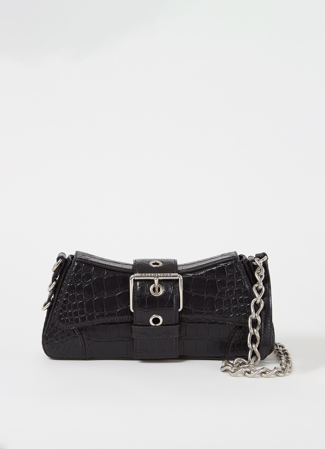 Balenciaga Lindsay schoudertas van kalfsleer - voorkant 5 zwart