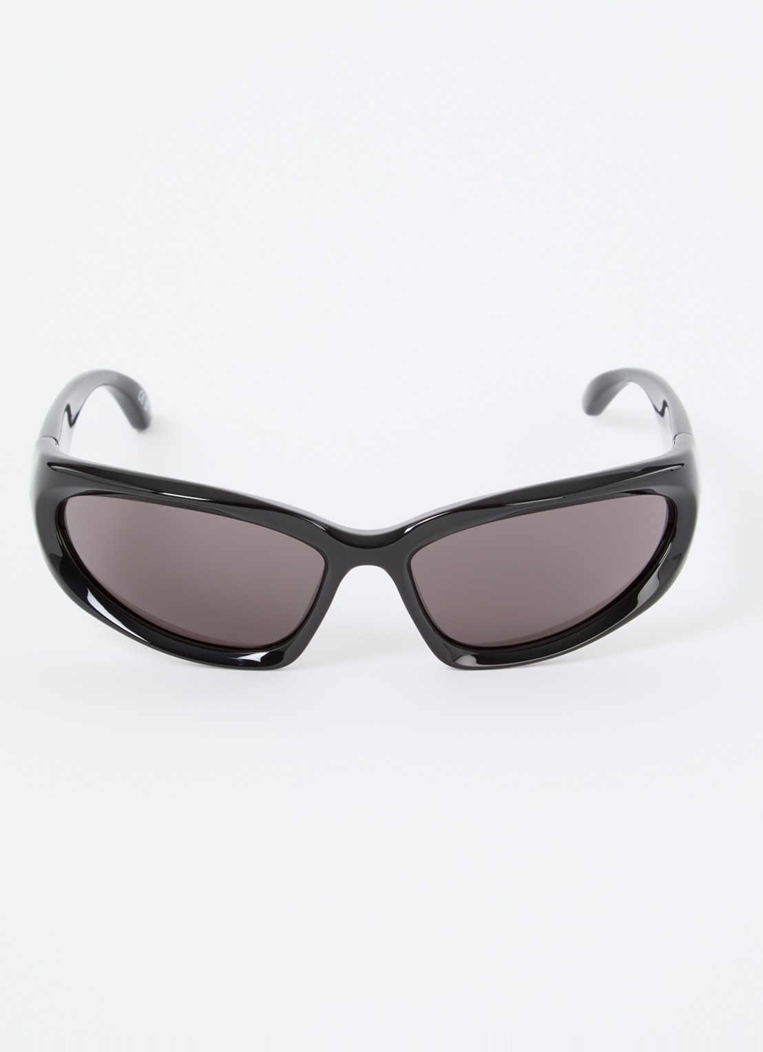 Balenciaga Retro zonnebril BB0157S - detail 2 zwart