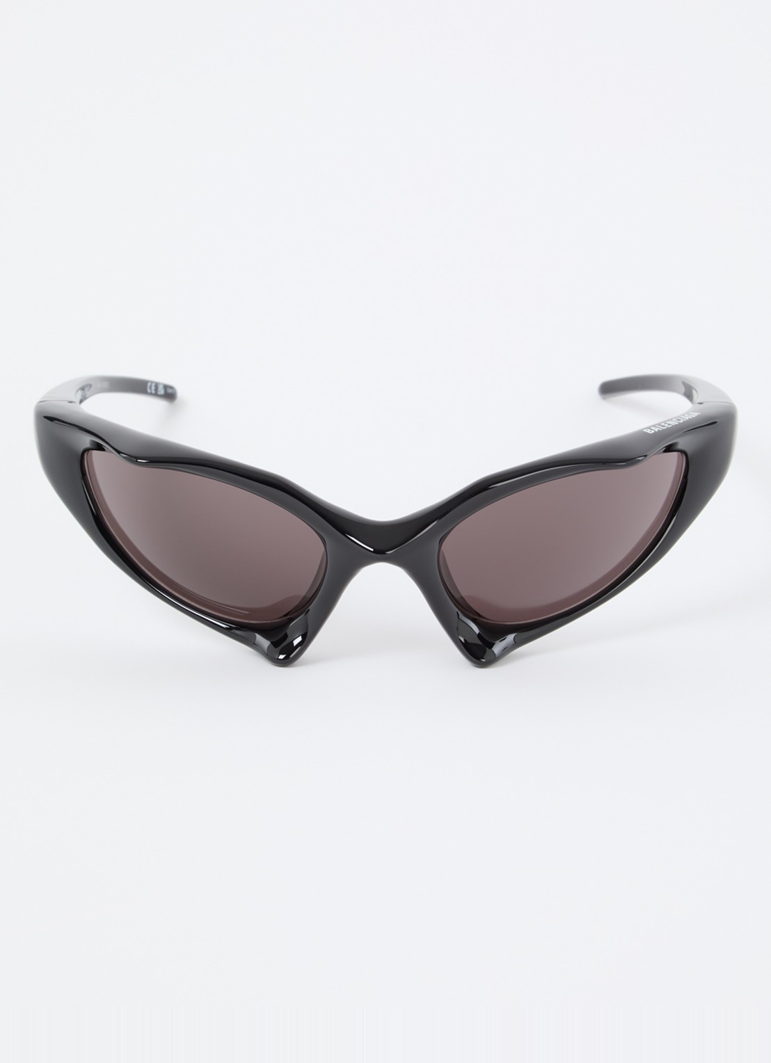 Balenciaga Retro zonnebril BB0352S - detail zwart
