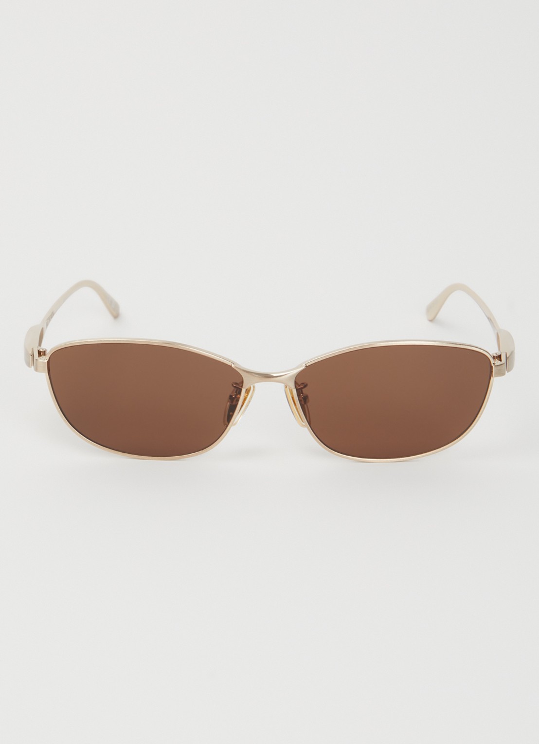 Balenciaga Retro zonnebril BB0357SA - detail goud