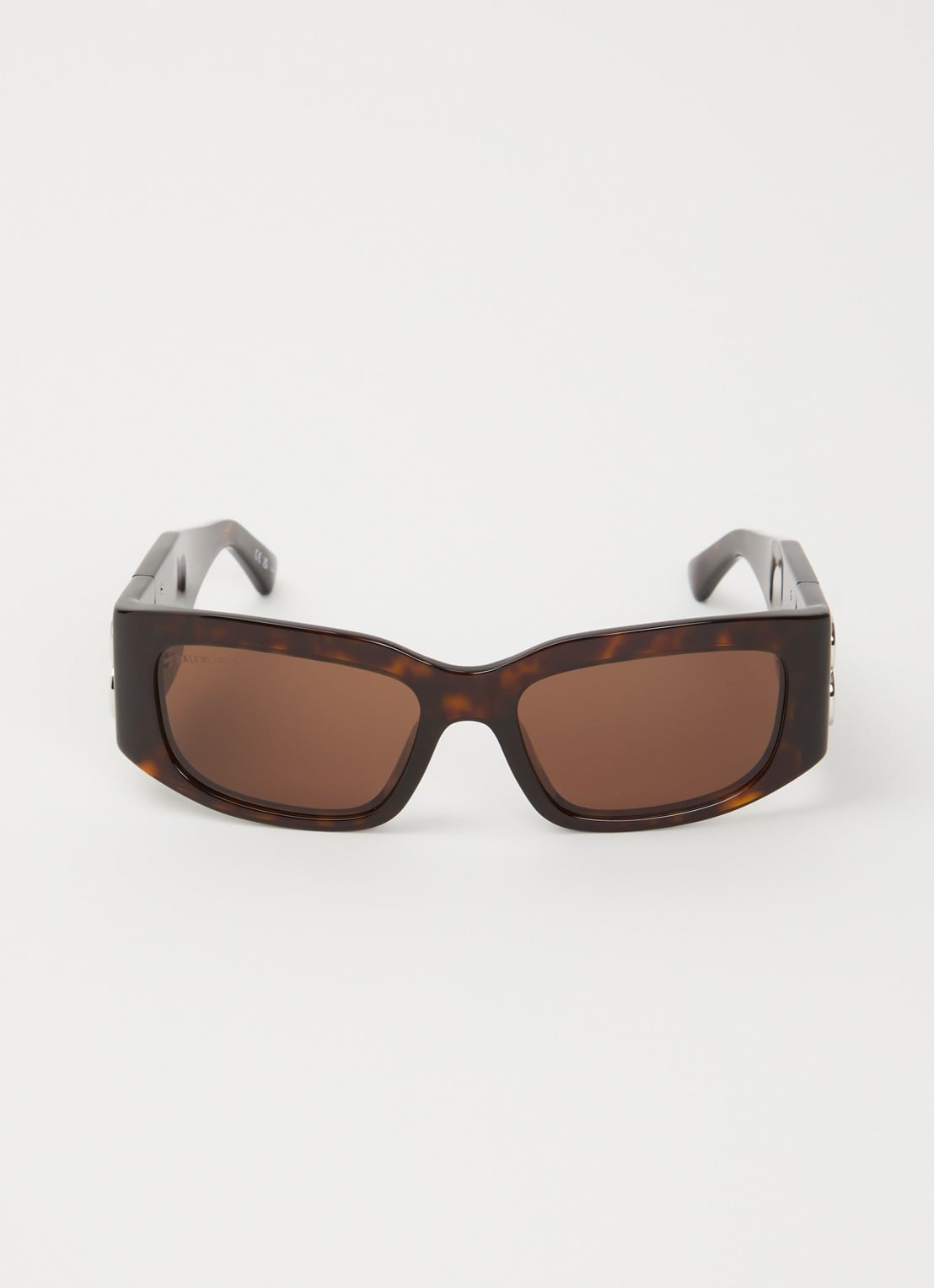 Balenciaga Retro zonnebril BB0360S - detail 2 bruin