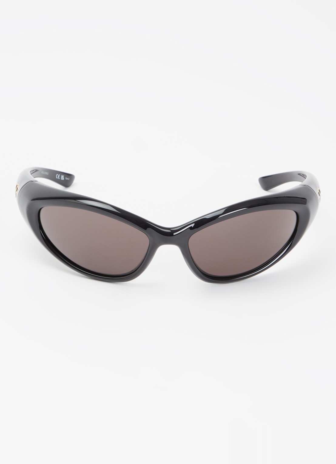 Balenciaga Retro zonnebril BB0384S - detail zwart