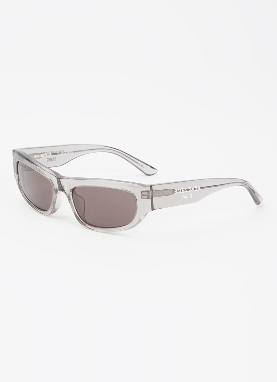 Balenciaga Retro zonnebril BB0388S - detail lichtgrijs