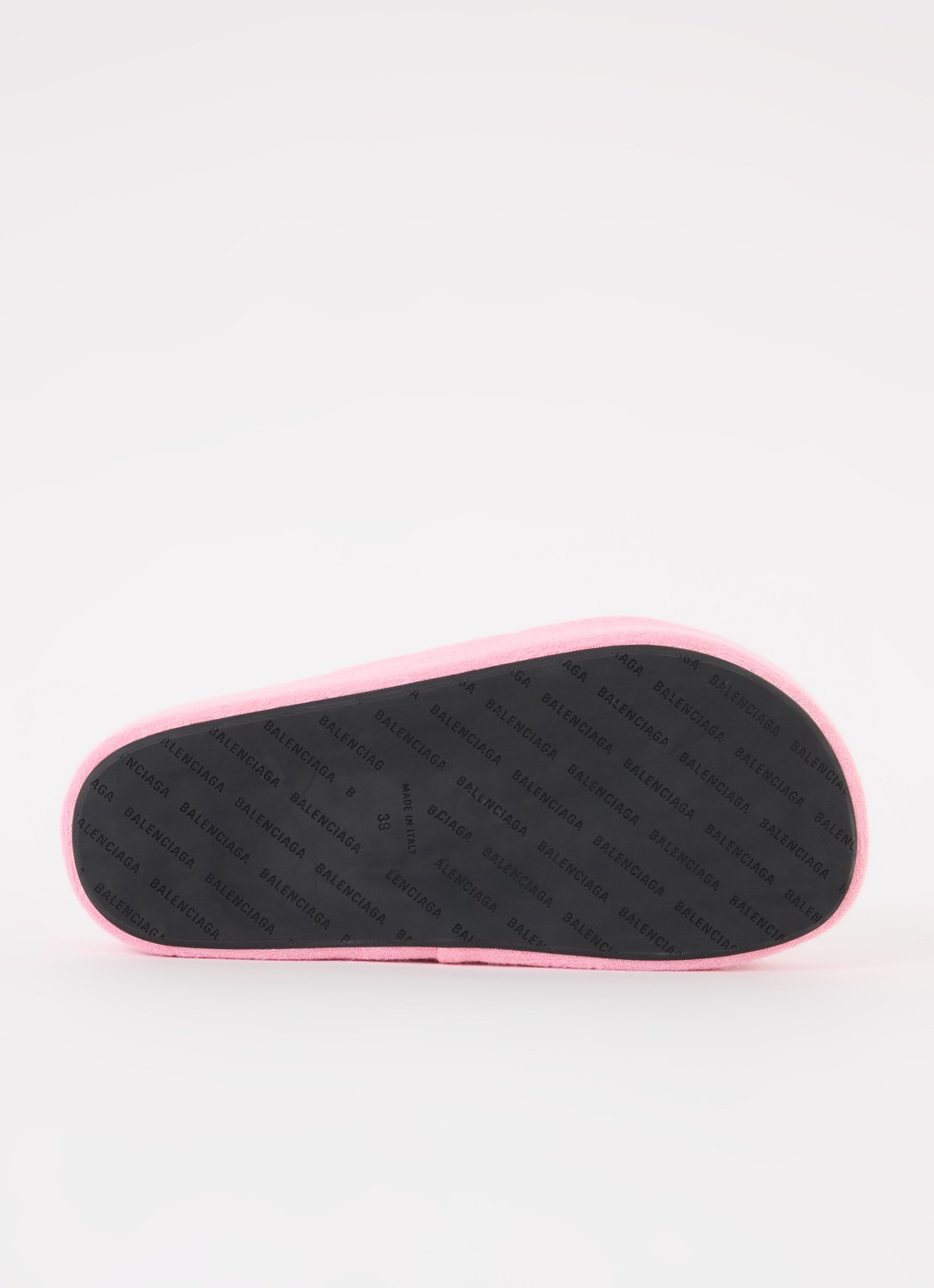 Balenciaga Rise slipper met logo - detail 6 roze