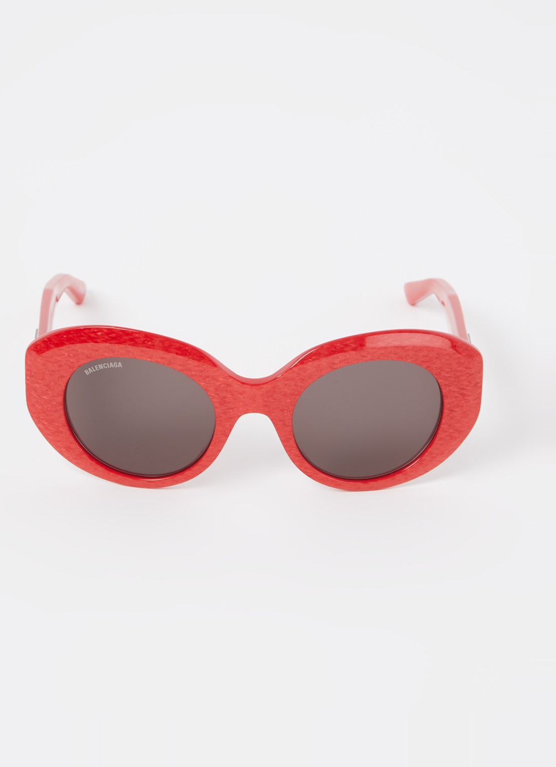 Balenciaga Rive Gauche zonnebril BB0235S - detail rood