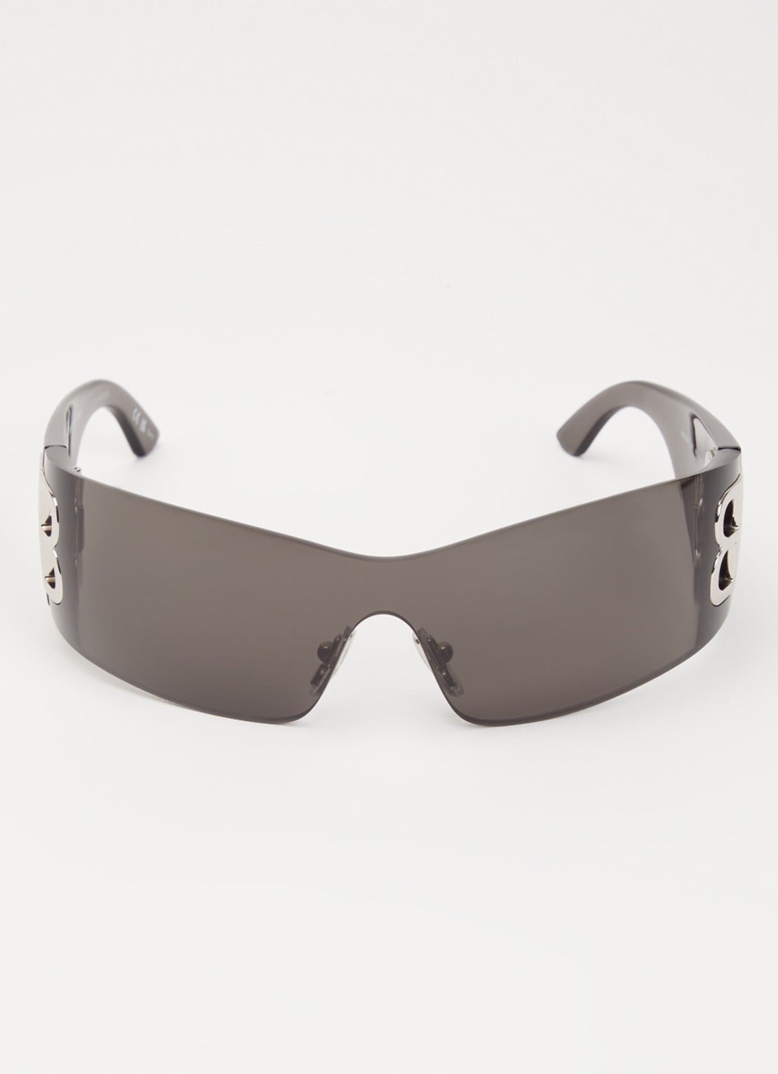Balenciaga Shield zonnebril BB0359S  - detail 2 zwart