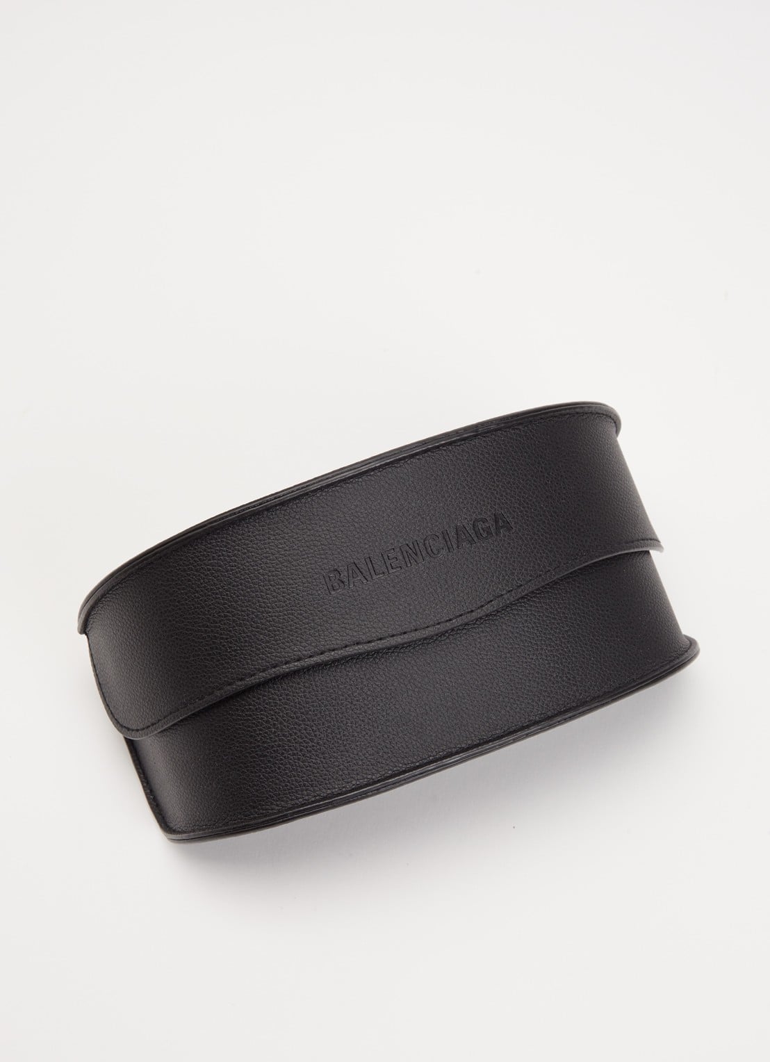 Balenciaga Shield zonnebril BB0359S  - detail 3 zwart