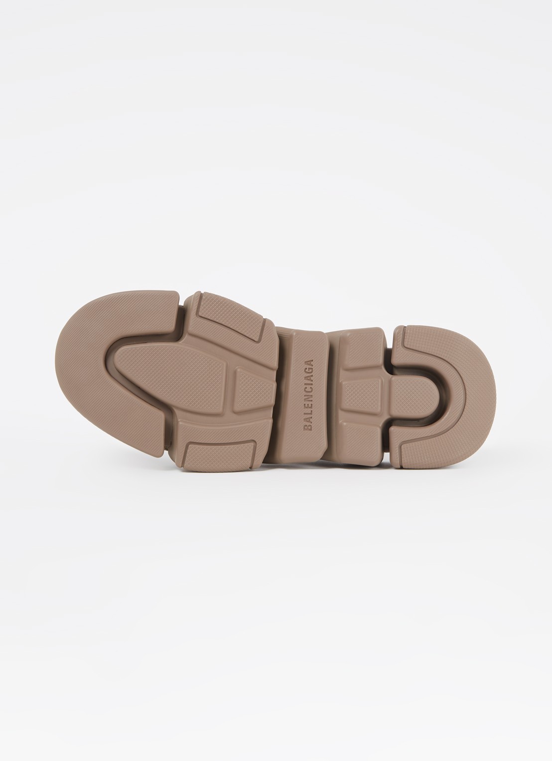 Balenciaga Speed 2.0 slipper met gebreid bovenwerk - detail 7 khaki