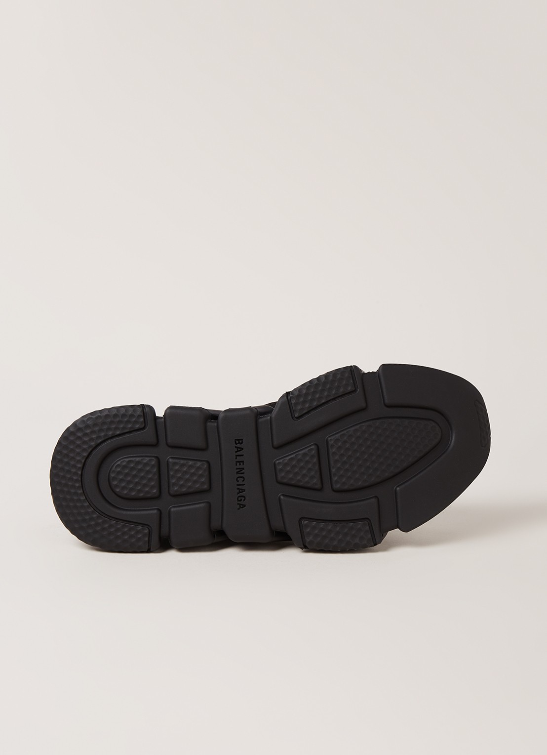 Balenciaga Speed Trainer met logo - detail 3 zwart