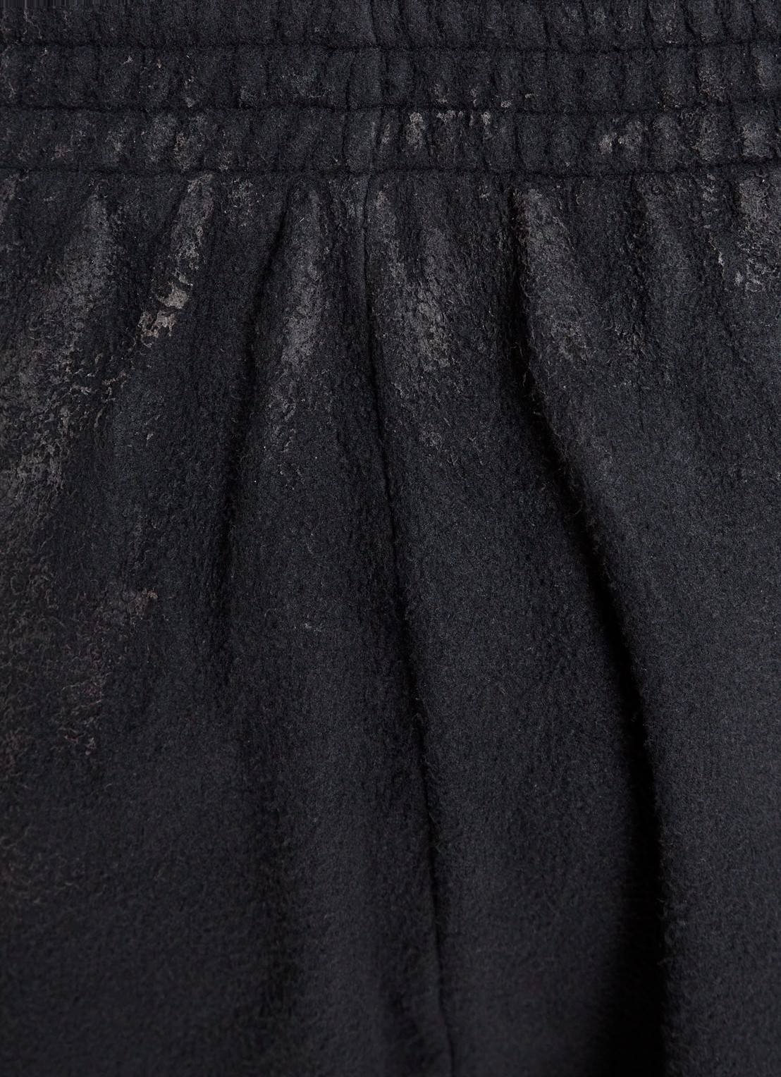 Balenciaga Straight leg joggingbroek met verwassen afwerking - detail 4 zwart