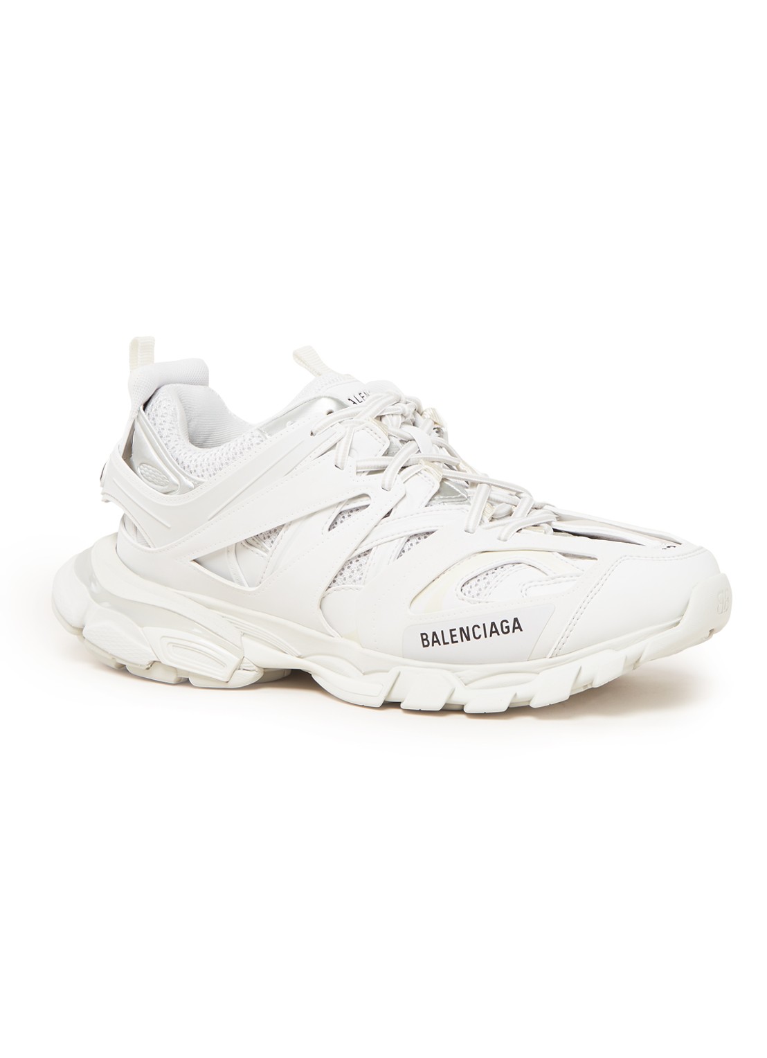 Balenciaga Track sneaker met mesh details  - voorkant wit