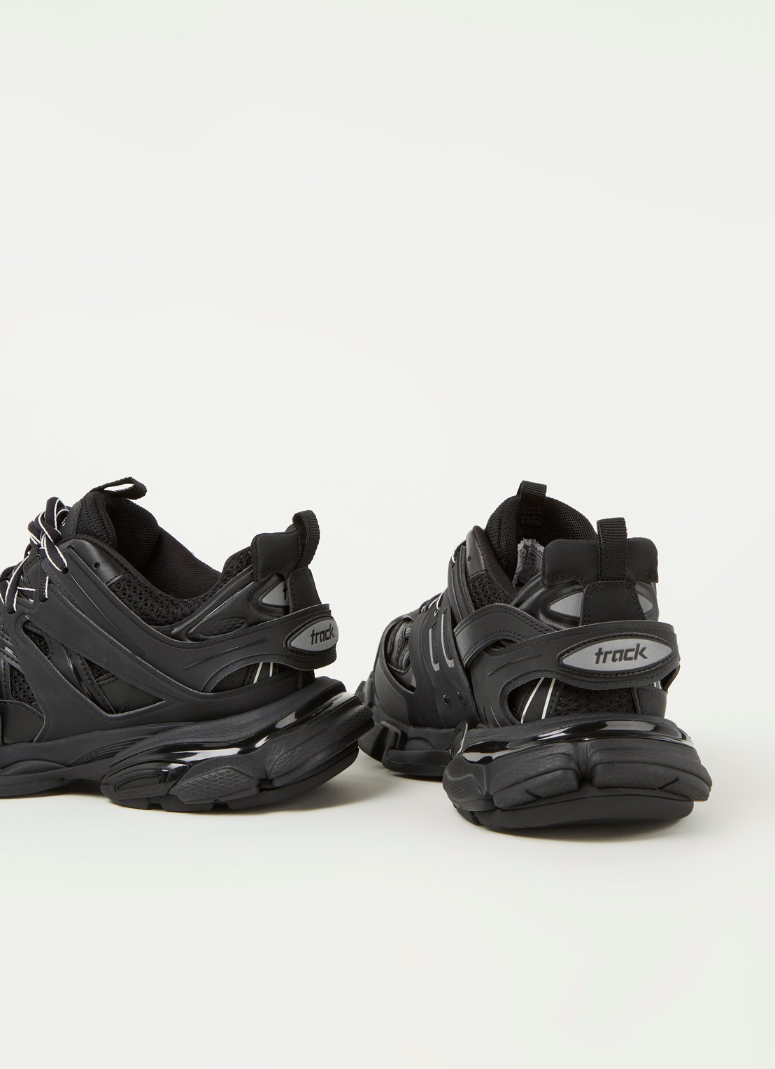 Balenciaga Track sneaker met mesh detalis - detail zwart