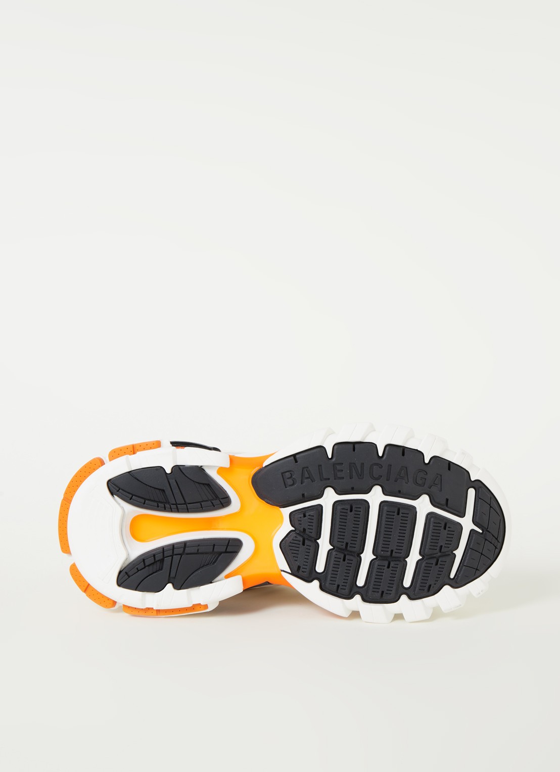 Balenciaga Track sneaker met mesh detalis - detail 7 oranje
