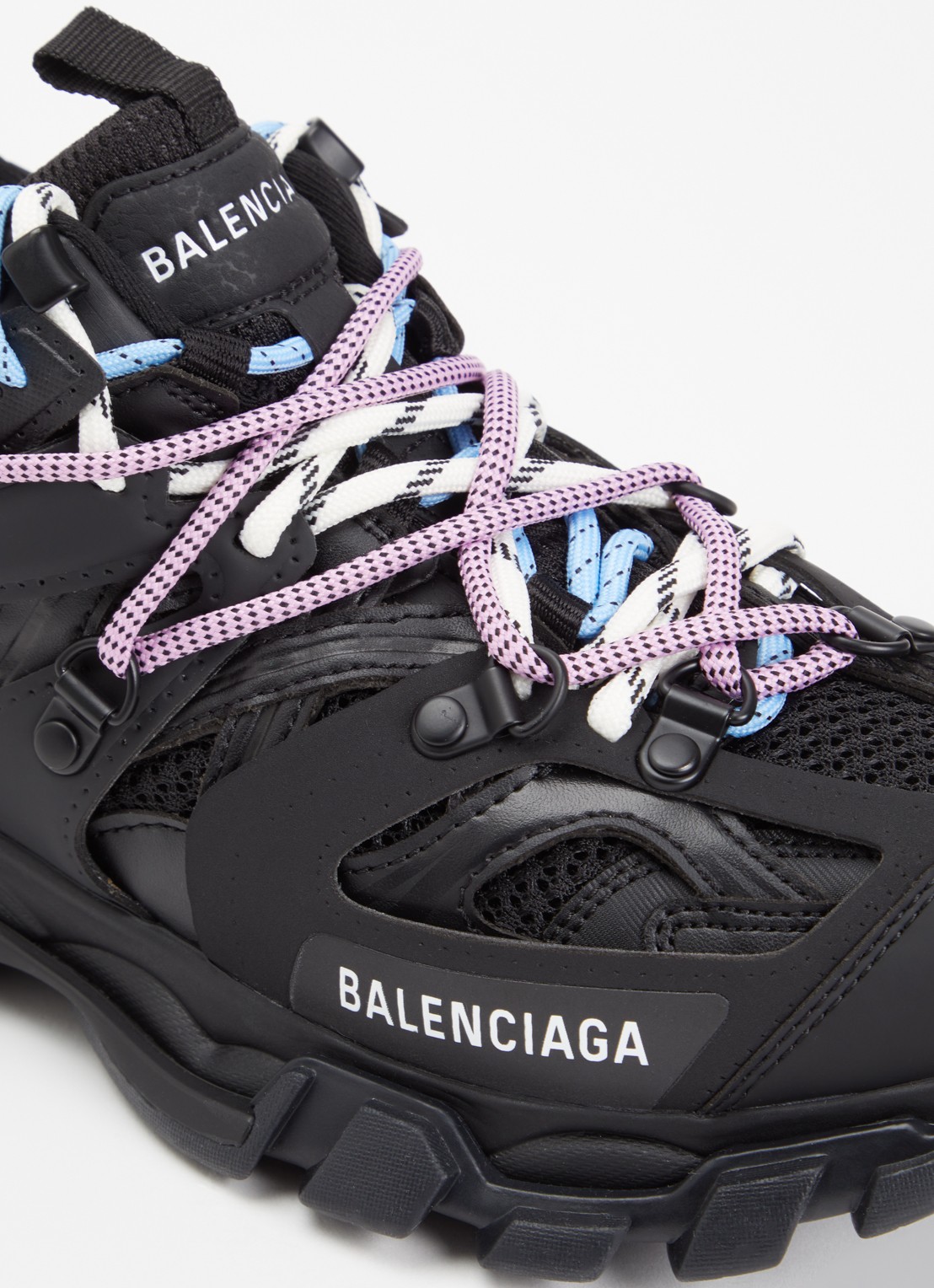 Balenciaga Track Trail Laces sneaker met mesh details - detail 5 zwart
