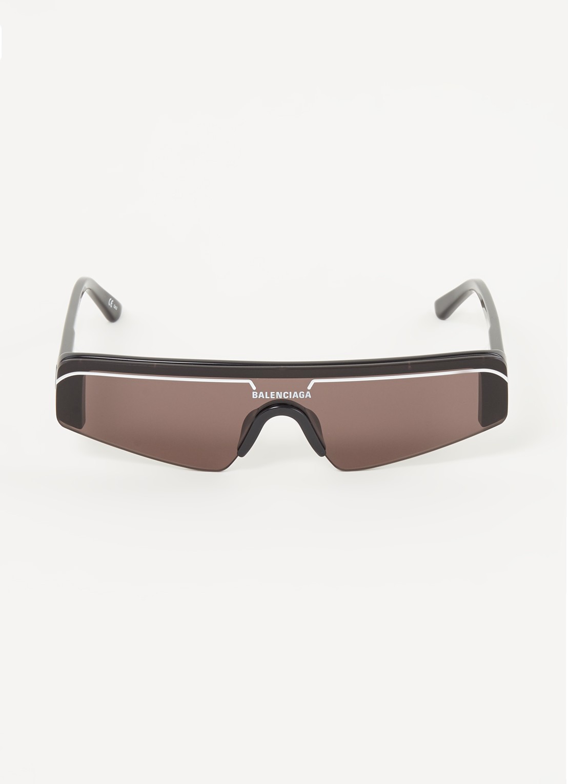 Balenciaga Zonnebril BB0003S - voorkant 2 zwart