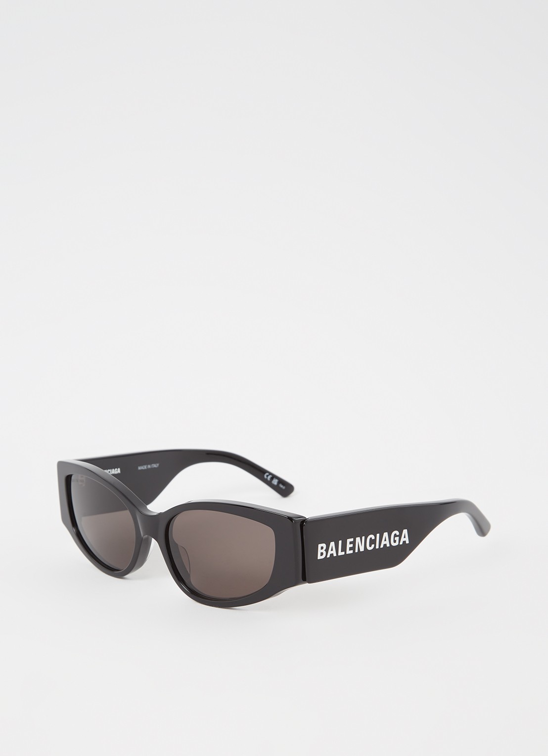 Balenciaga Zonnebril BB0258S - voorkant 4 zwart