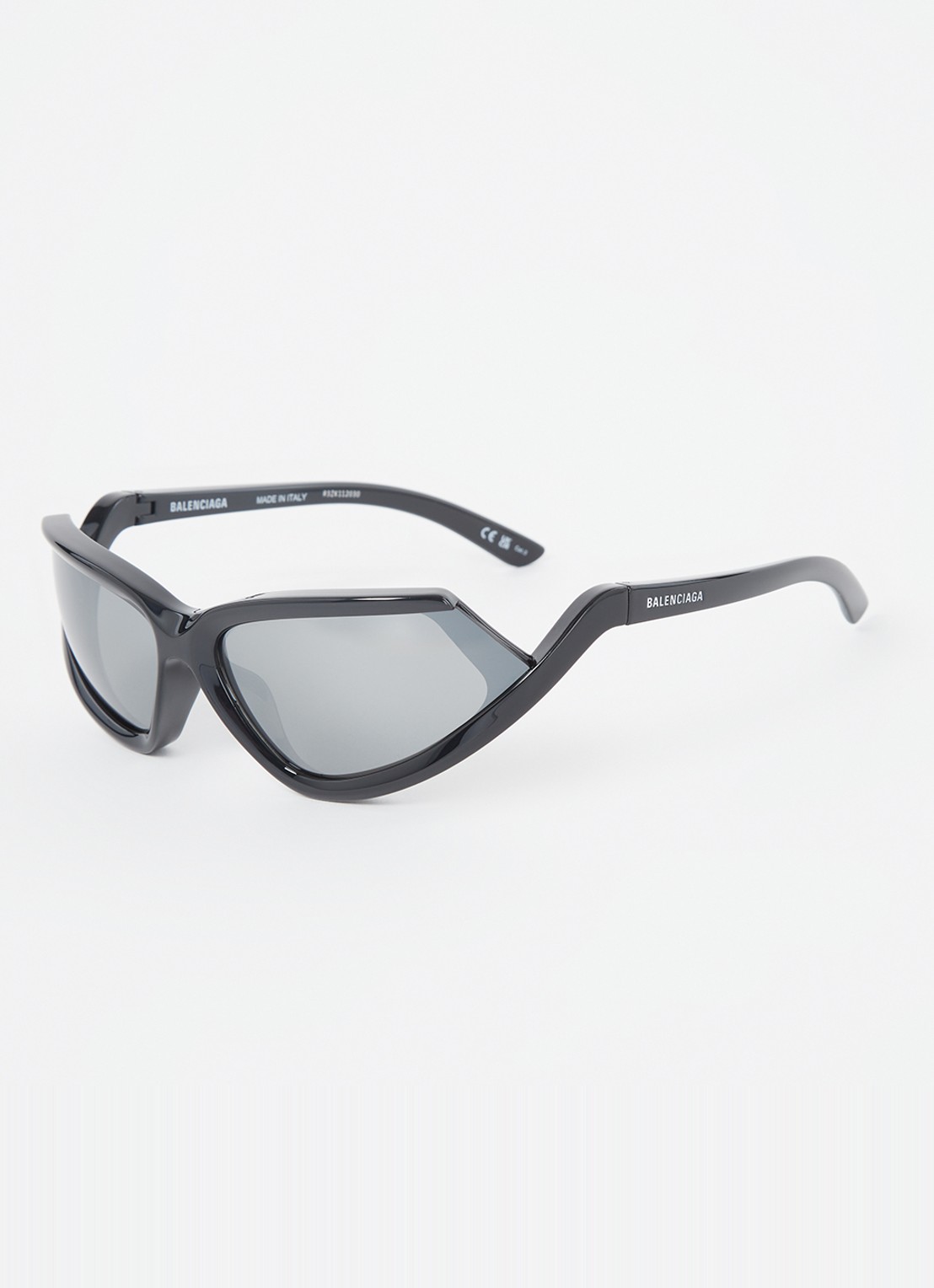 Balenciaga Zonnebril BB0289S - voorkant 3 zwart