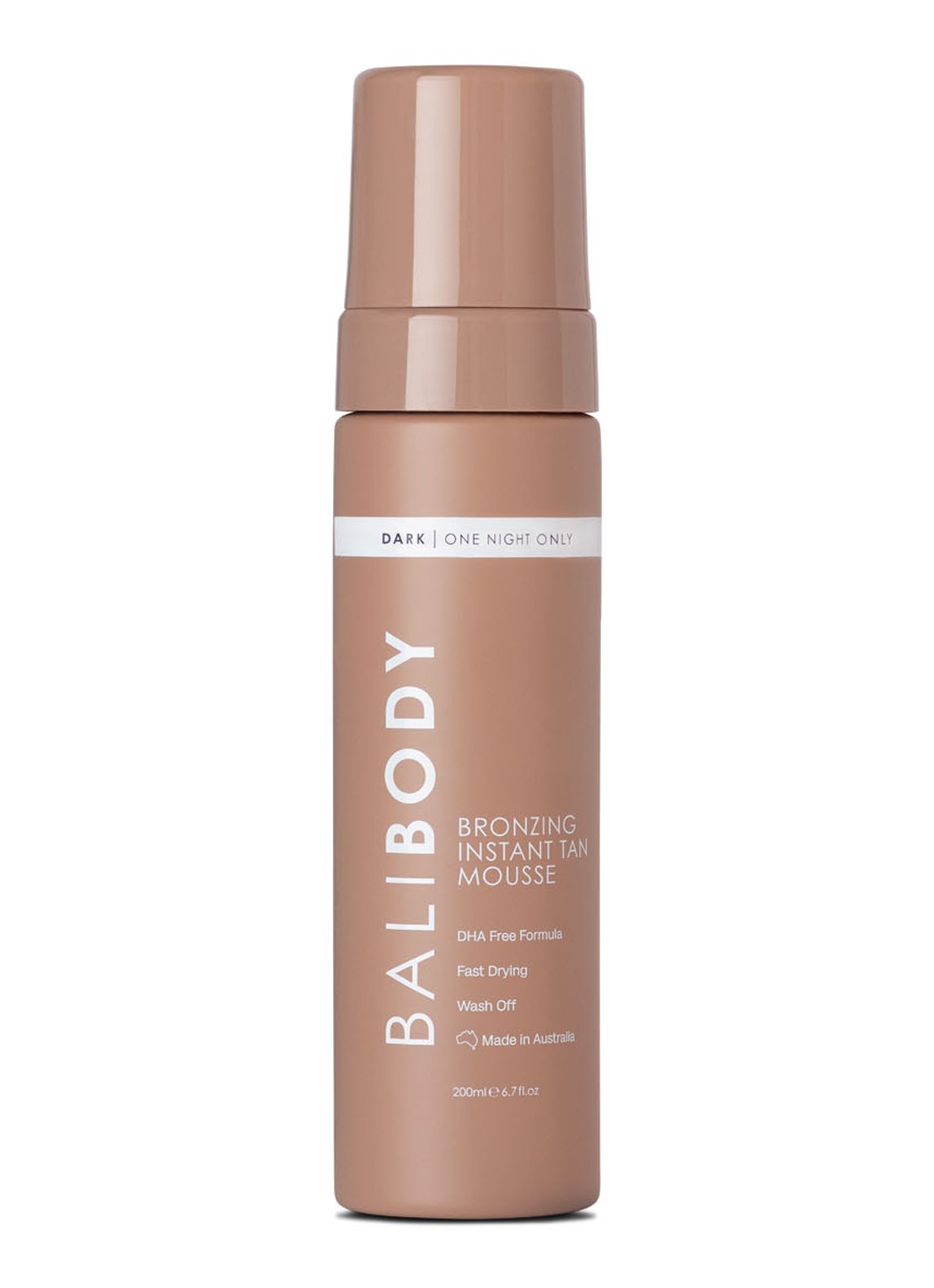 Bali Body Bronzing Instant Tan Mousse - zelfbruiner - voorkant 6 dark