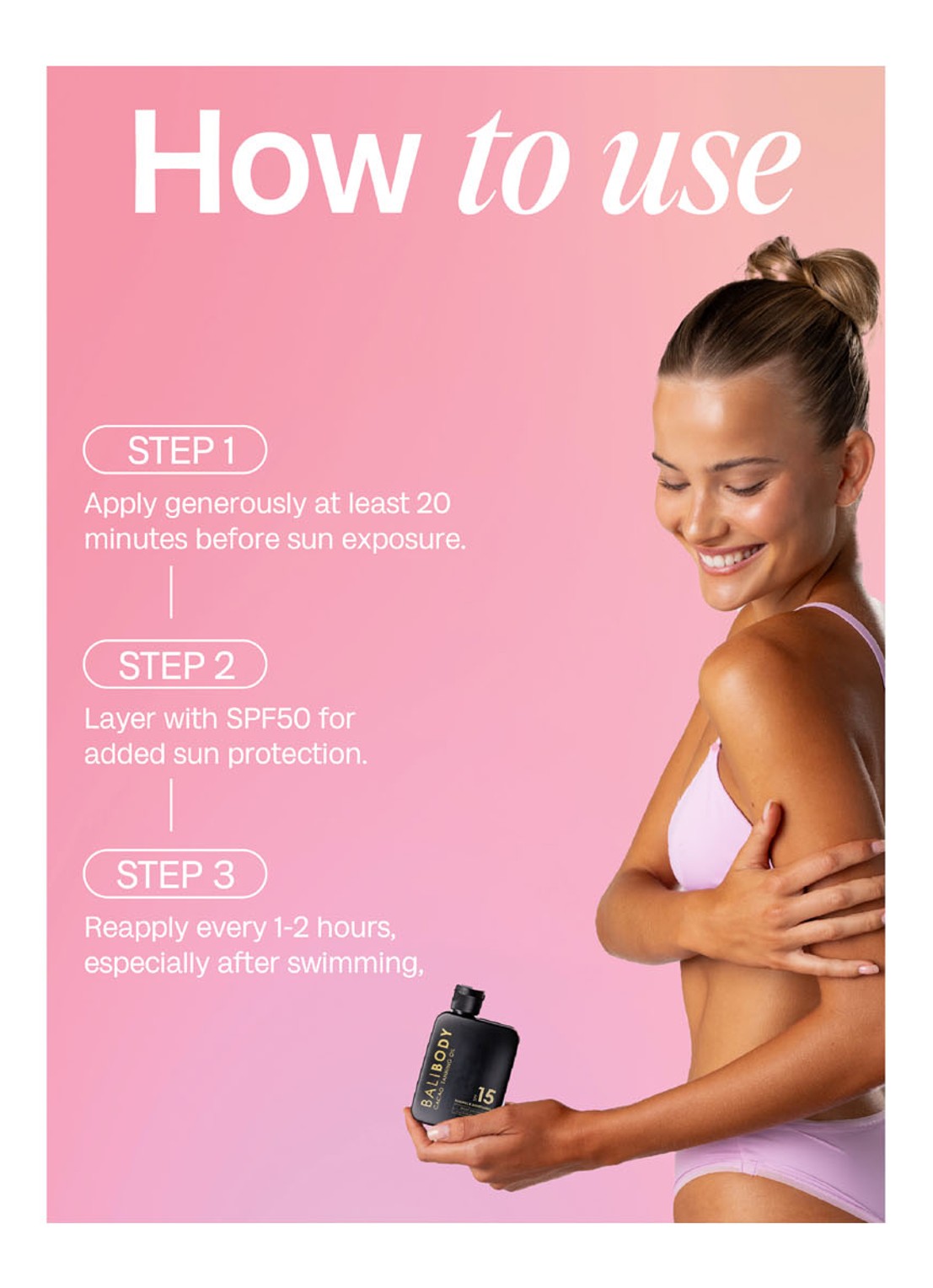 Bali Body Cacao Tanning Oil SPF 15 - bruiningsolie - detail 6 undefined