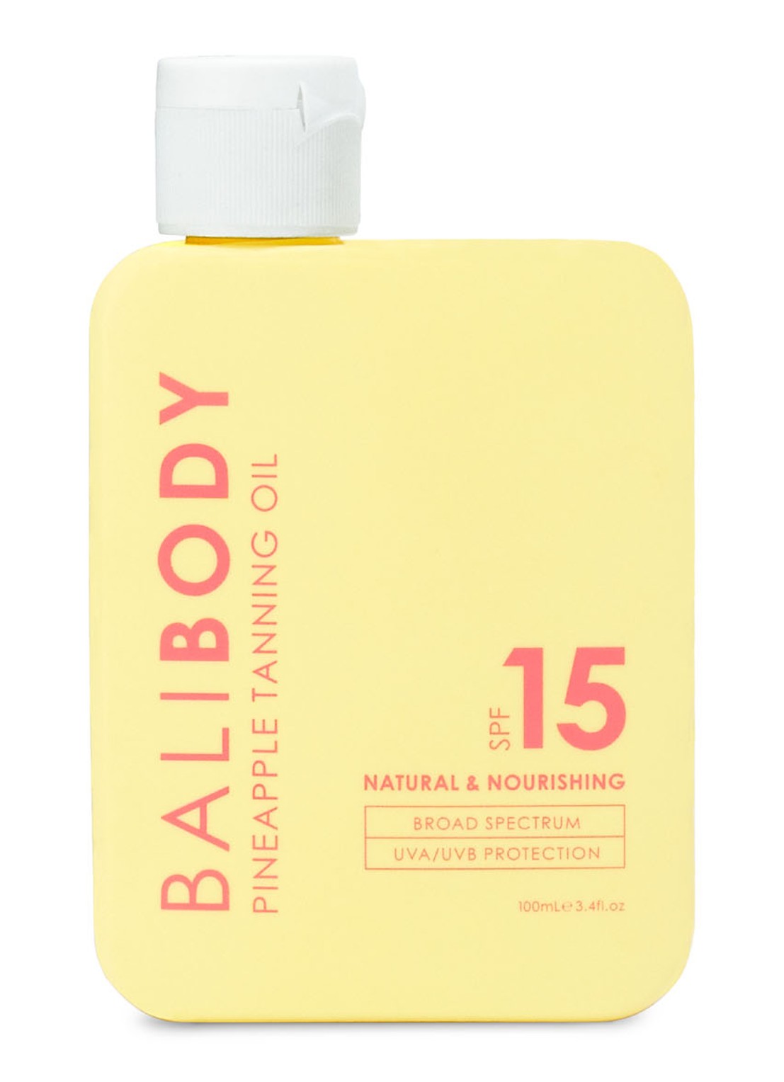 Bali Body Pineapple Tanning Oil SPF 15 - bruiningsolie - voorkant undefined