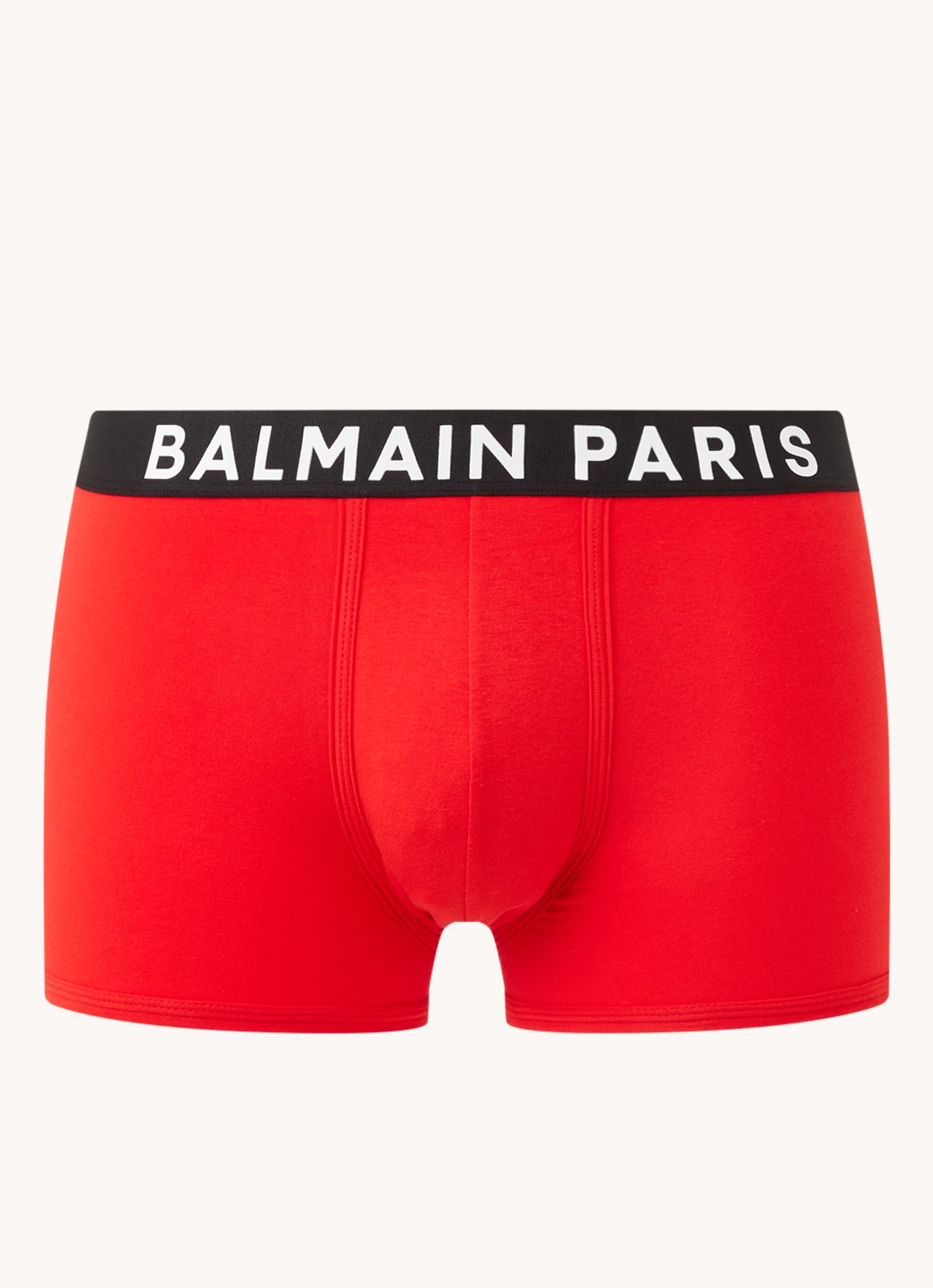 Balmain Boxershort met logoband - voorkant rood