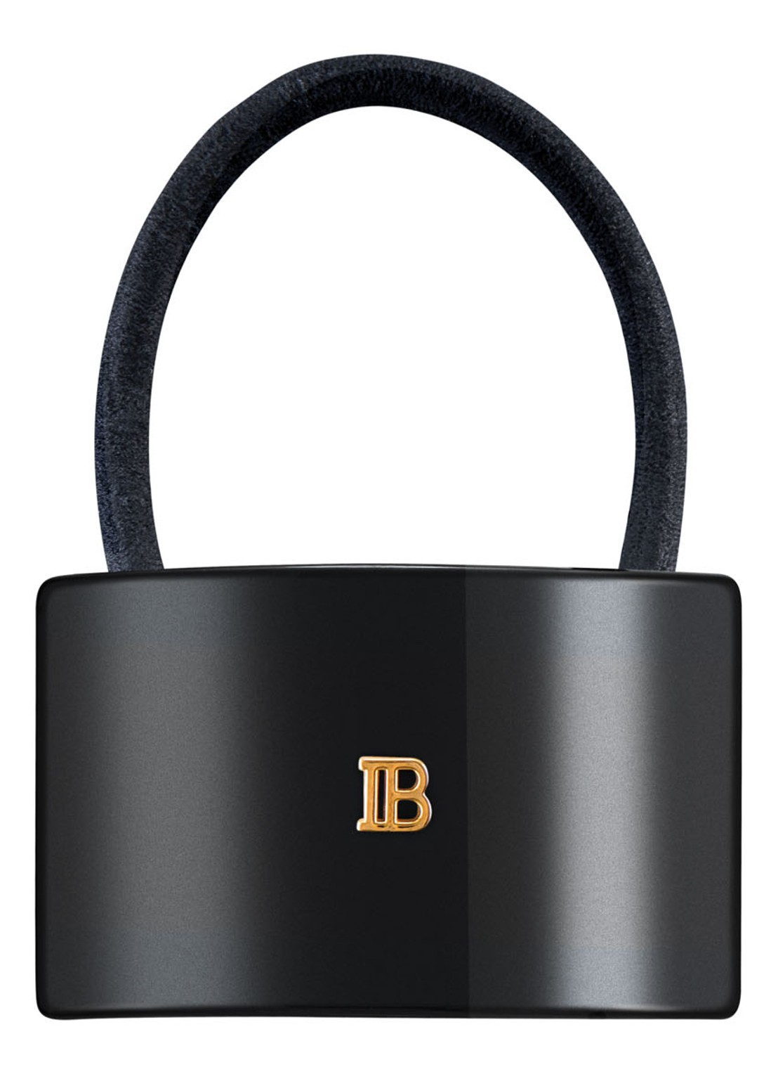 Balmain Hair Cellulose Acetate haarelastiek - voorkant 3 zwart