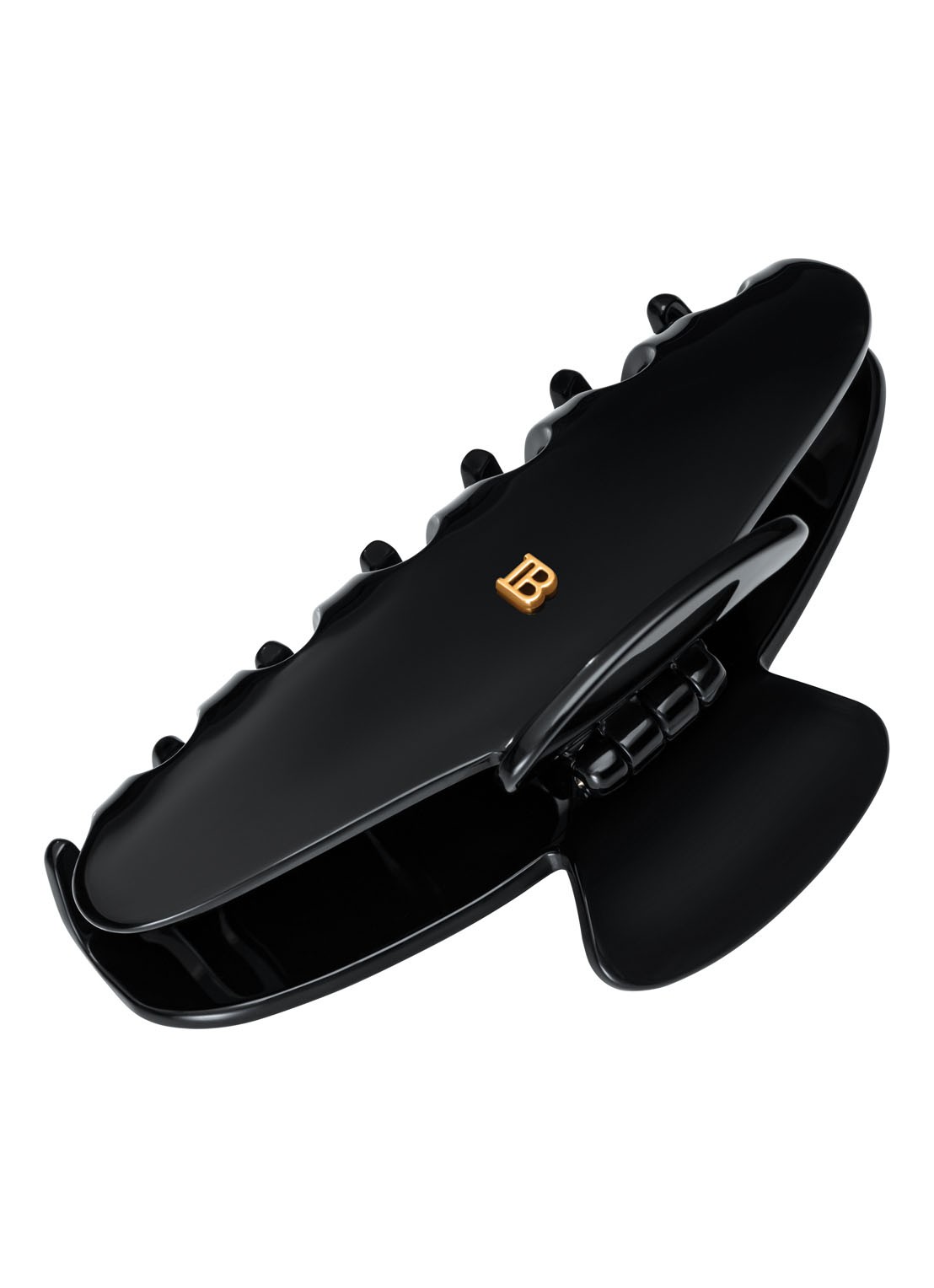Balmain Hair Cellulose Acetate haarklem large - detail 3 zwart