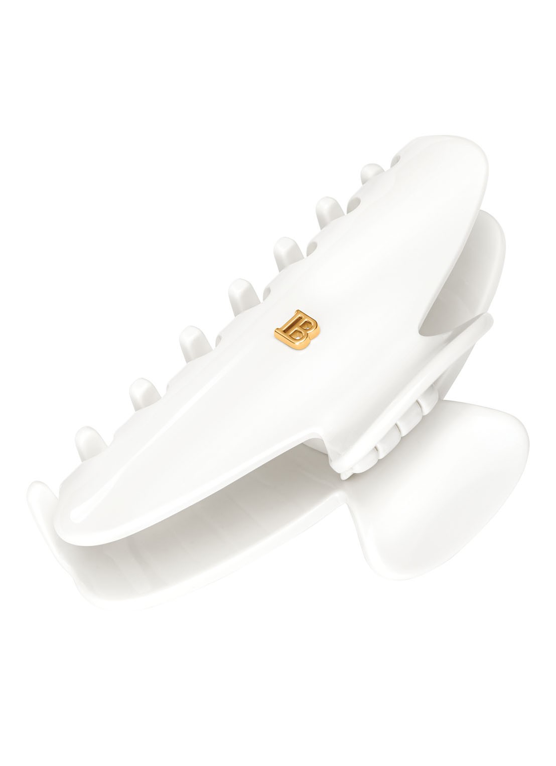 Balmain Hair Cellulose Acetate haarklem medium - voorkant 2 wit
