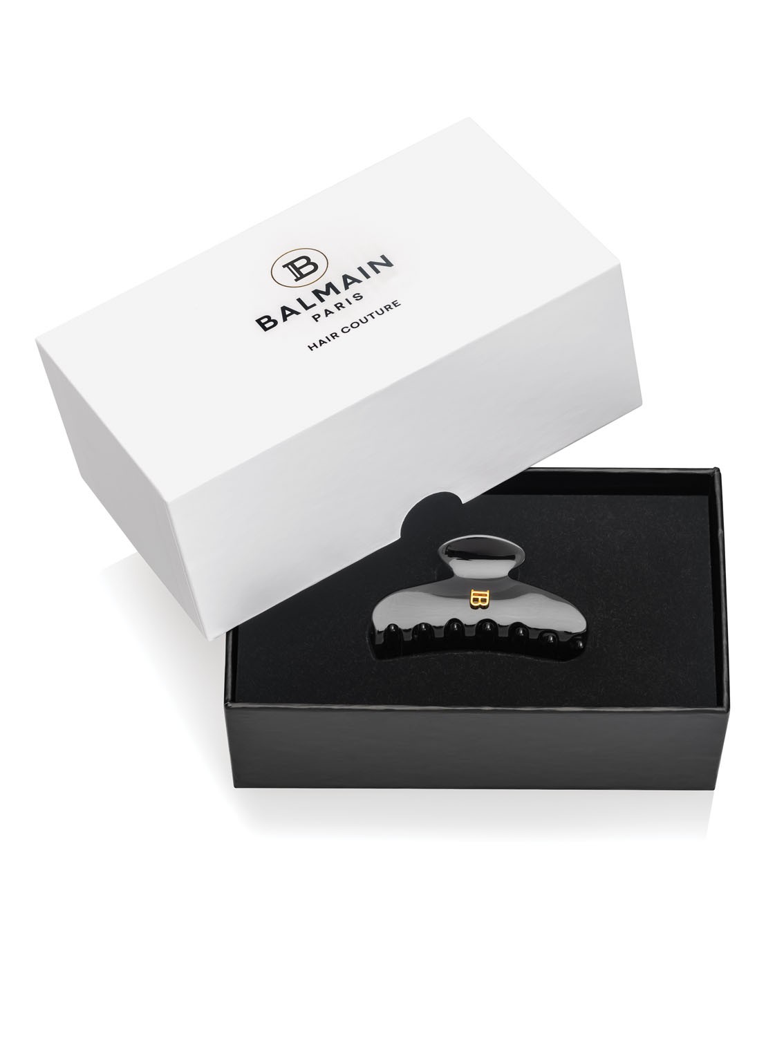 Balmain Hair Cellulose Acetate haarklem small - detail 3 zwart