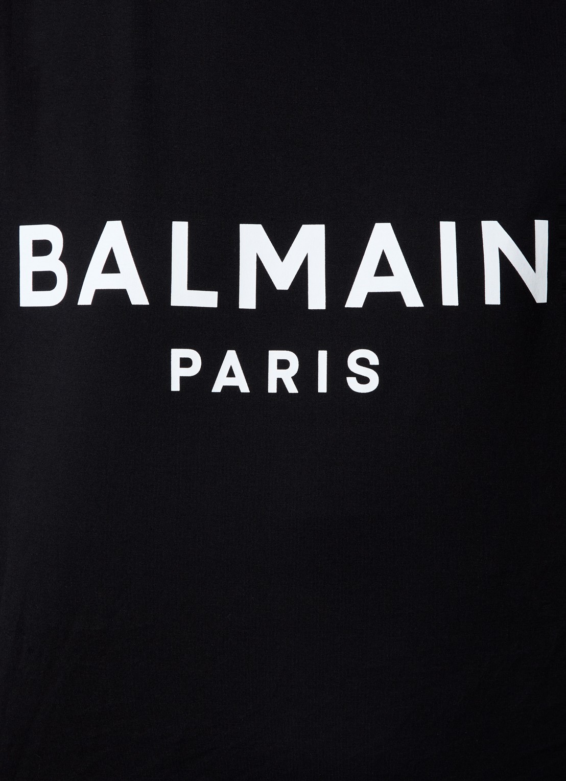 Balmain Mouwloze top met sierknopen en logoprint - detail 5 zwart
