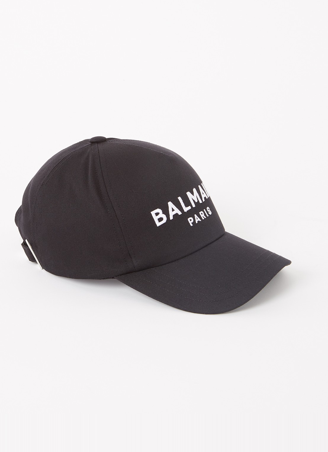 Balmain Pet met logoborduring - voorkant zwart