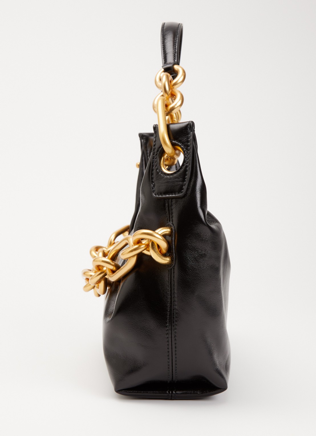 Balmain Sync schoudertas van kalfsleer - detail 6 zwart